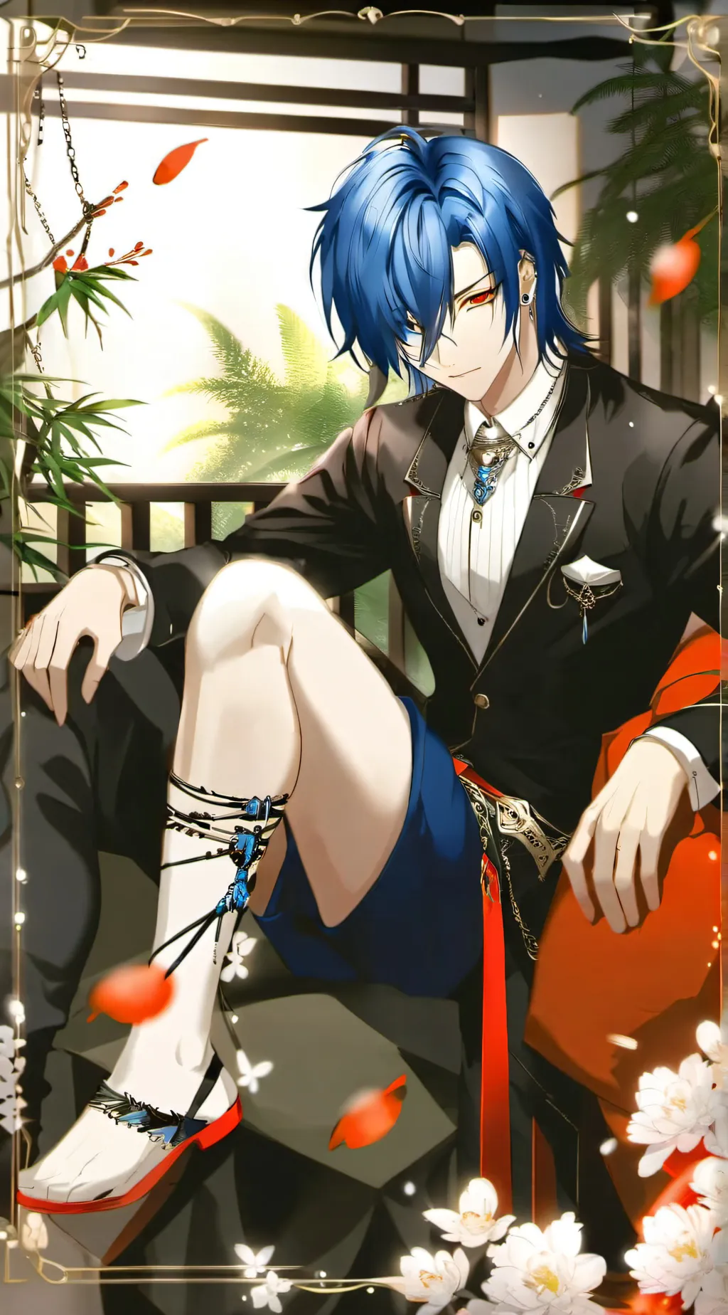 ai character: Nidal background