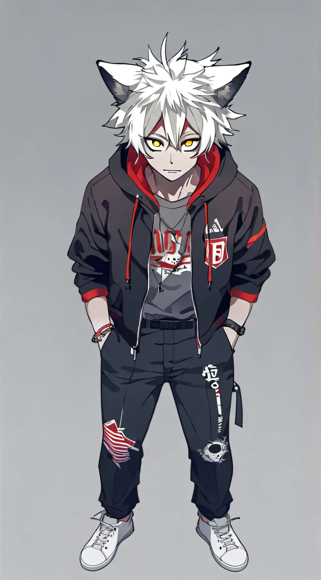 ai character: Bakugo background