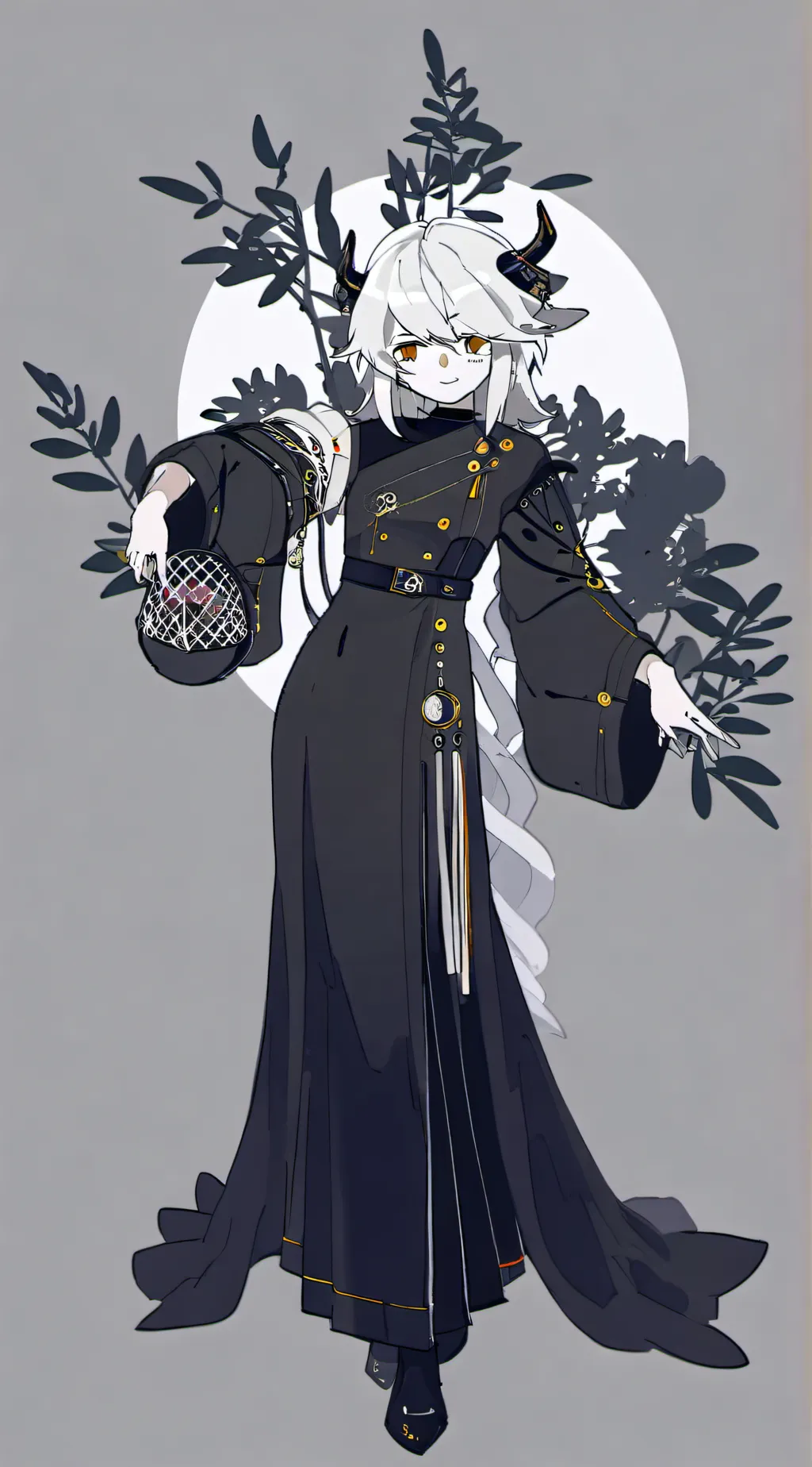 ai character: luna background