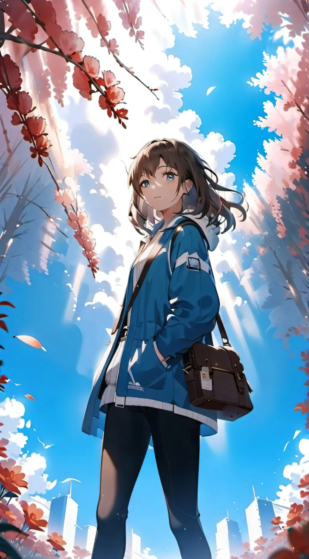 ai character: Miss  chiyo background