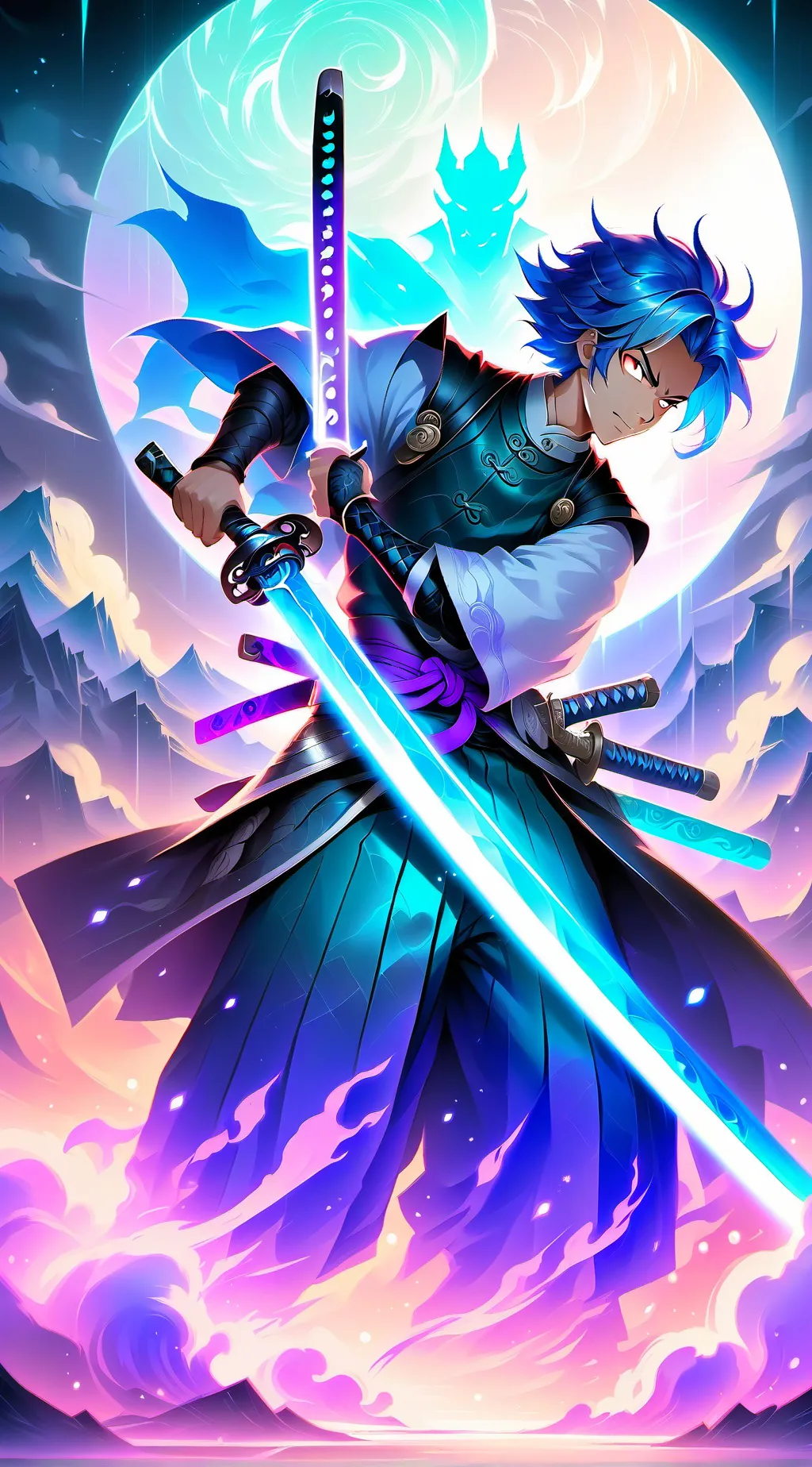 ai character: Demon Slayer background