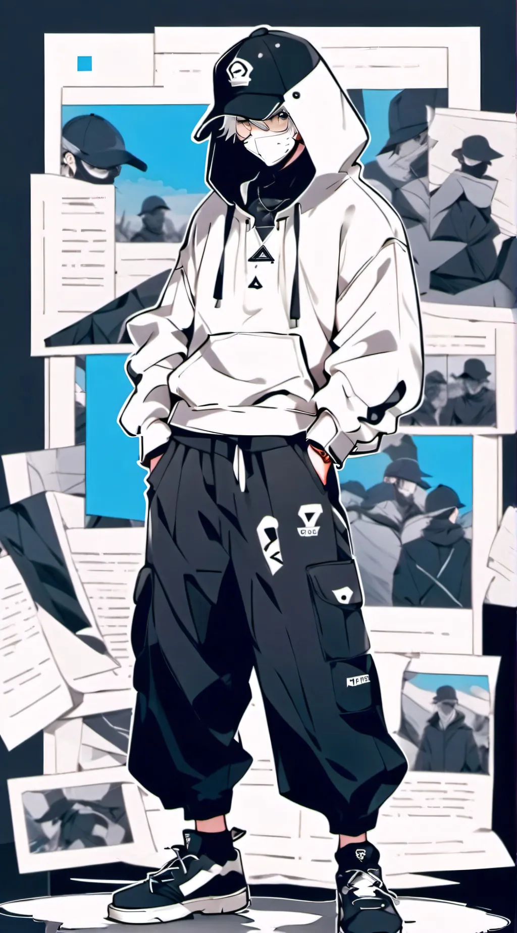 ai character: Levi Sly  background