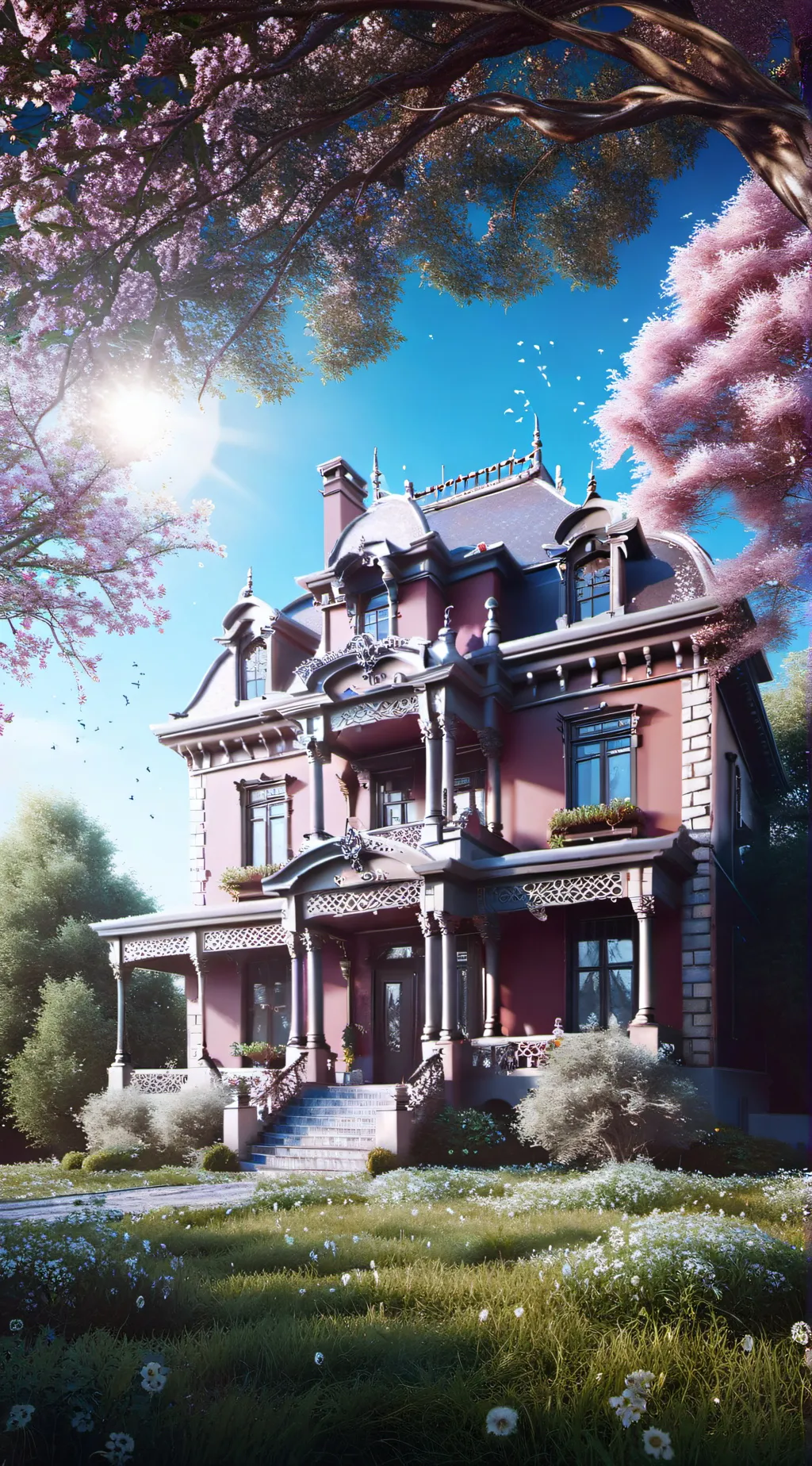 ai character: Spring Mha background