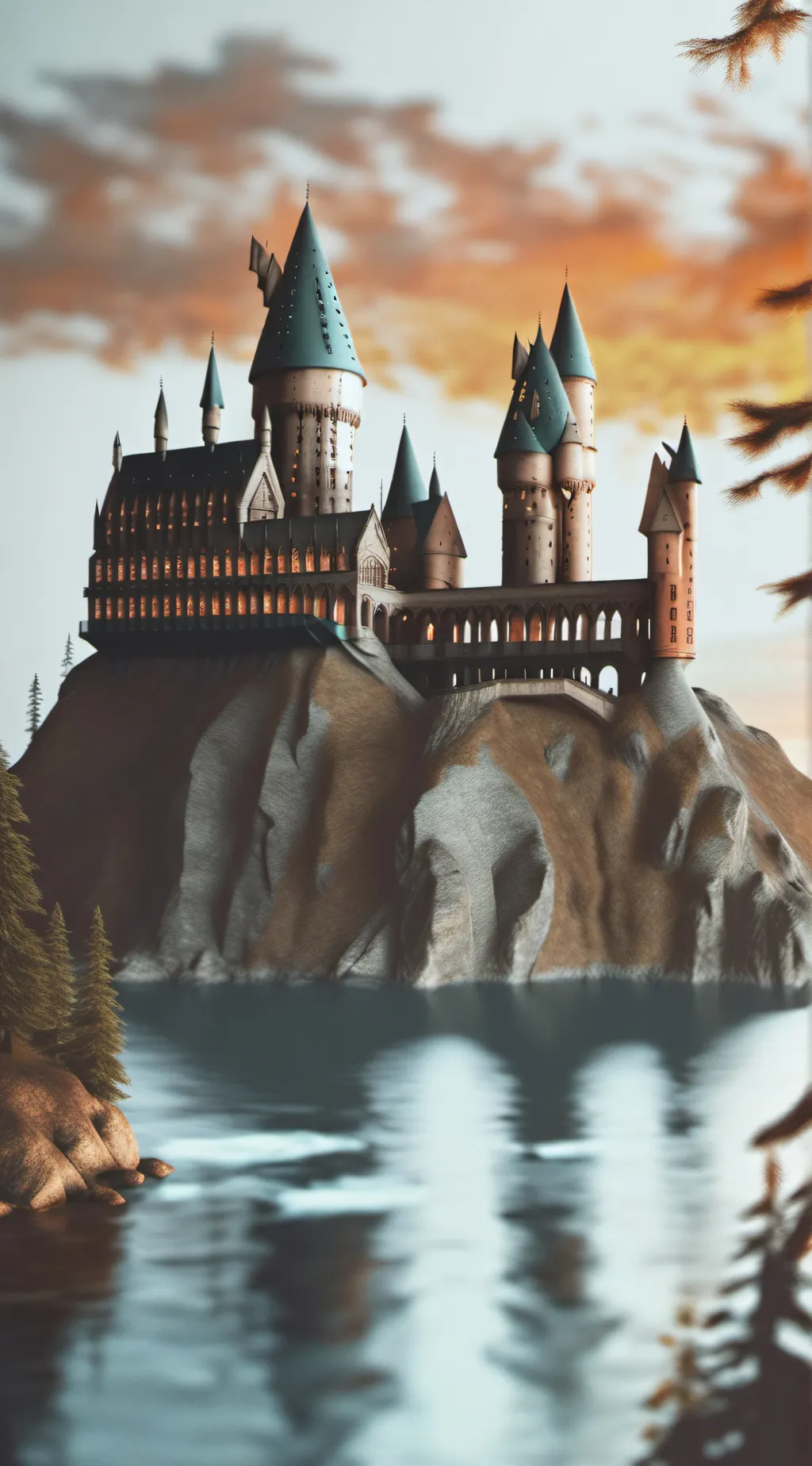 ai character: Hogwarts pick me background