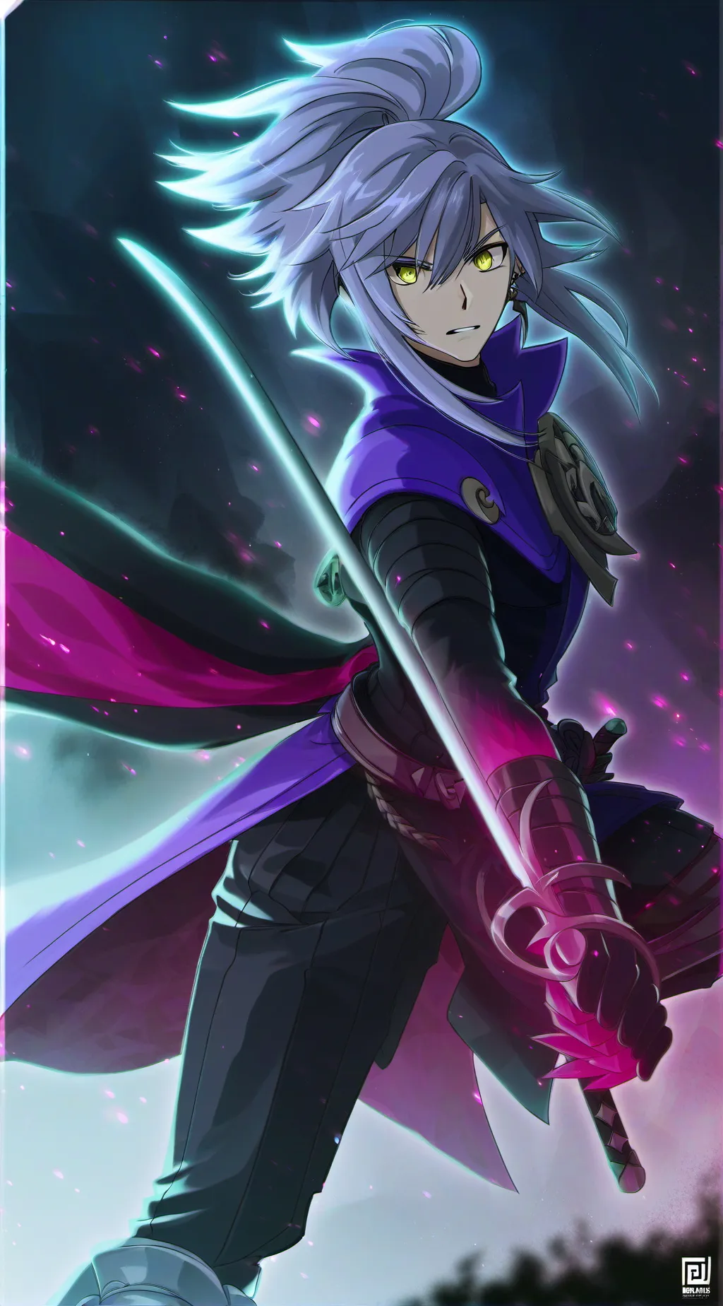 ai character: Balmung background