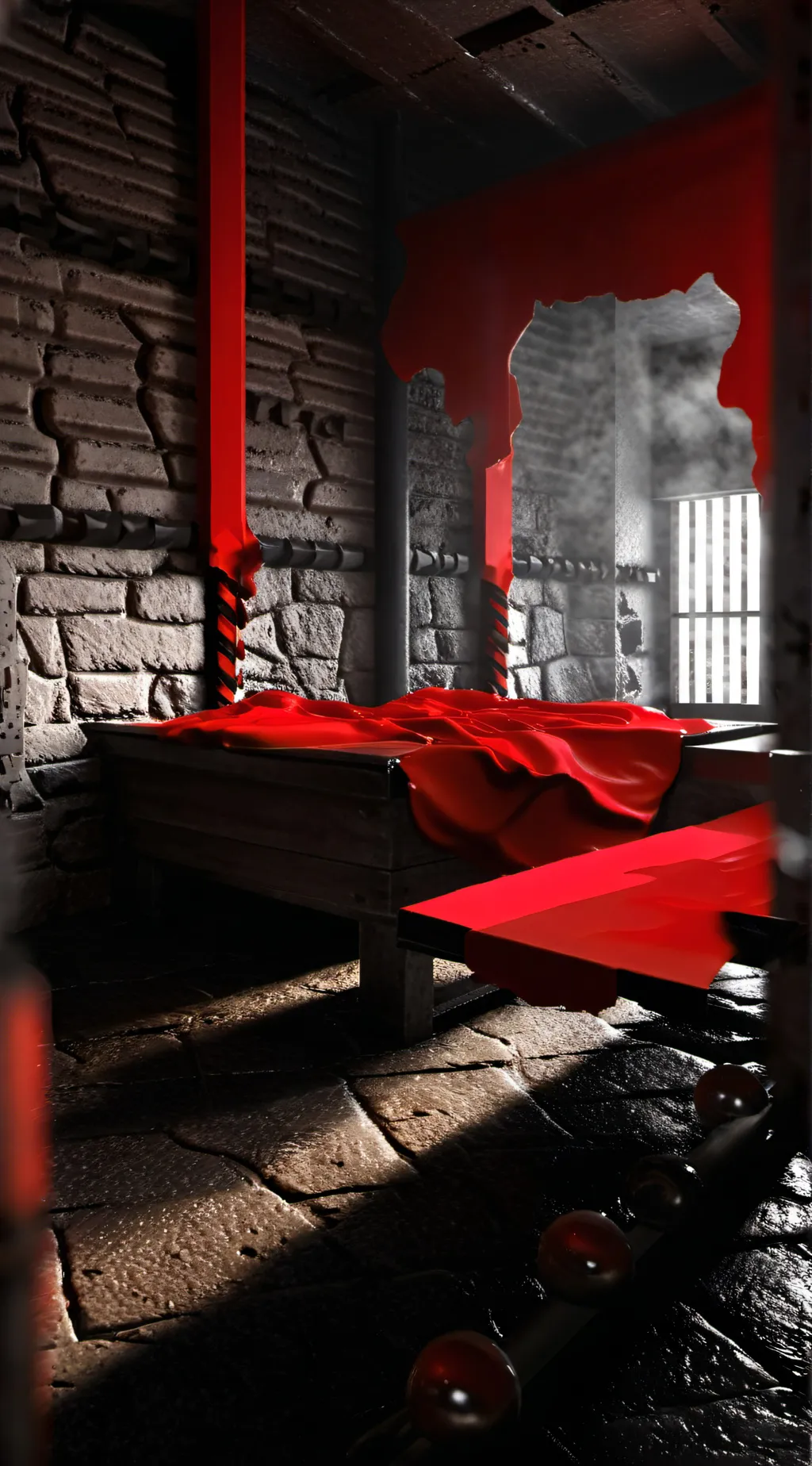 ai character: Scariest prison background