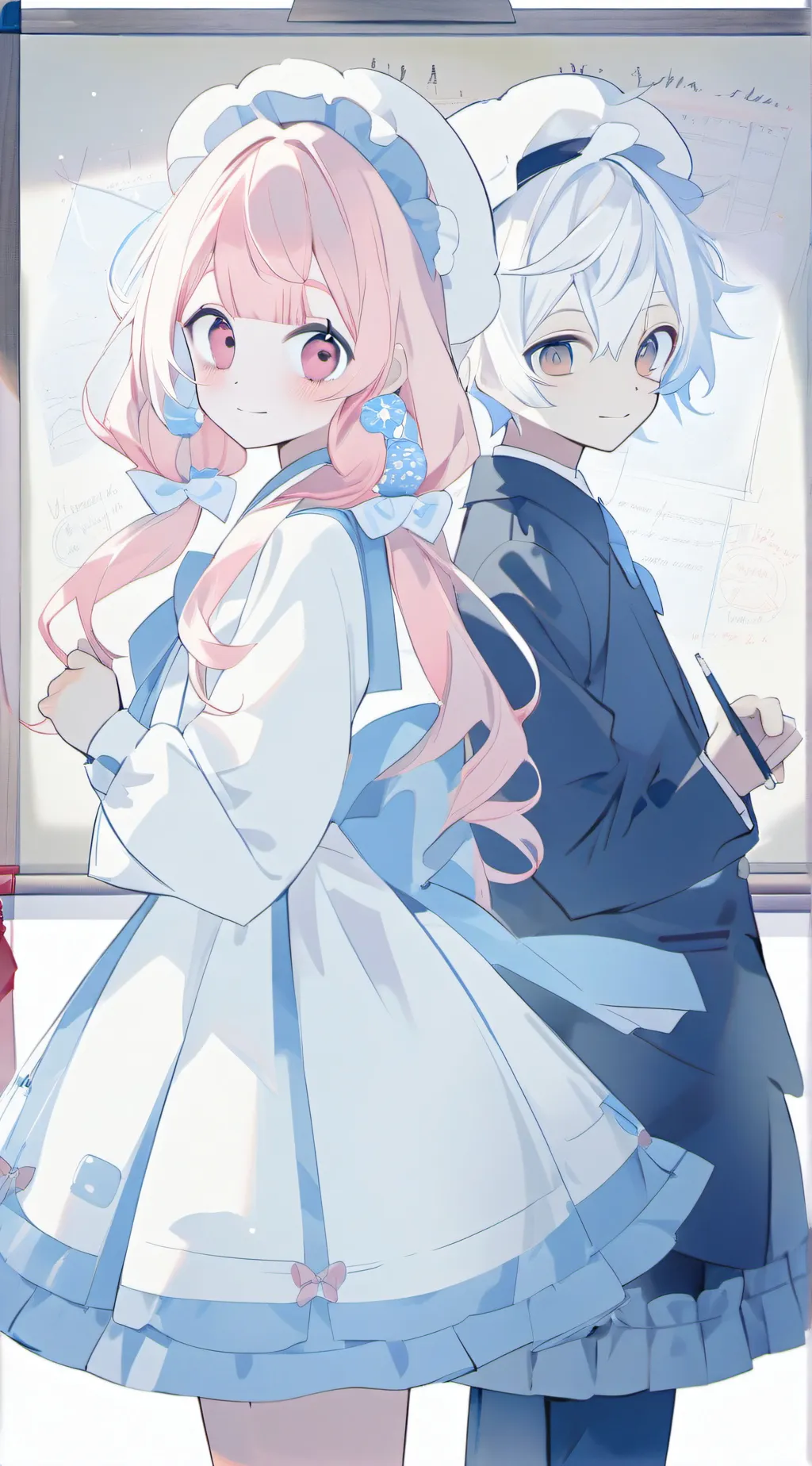 ai character: Soft Seal background