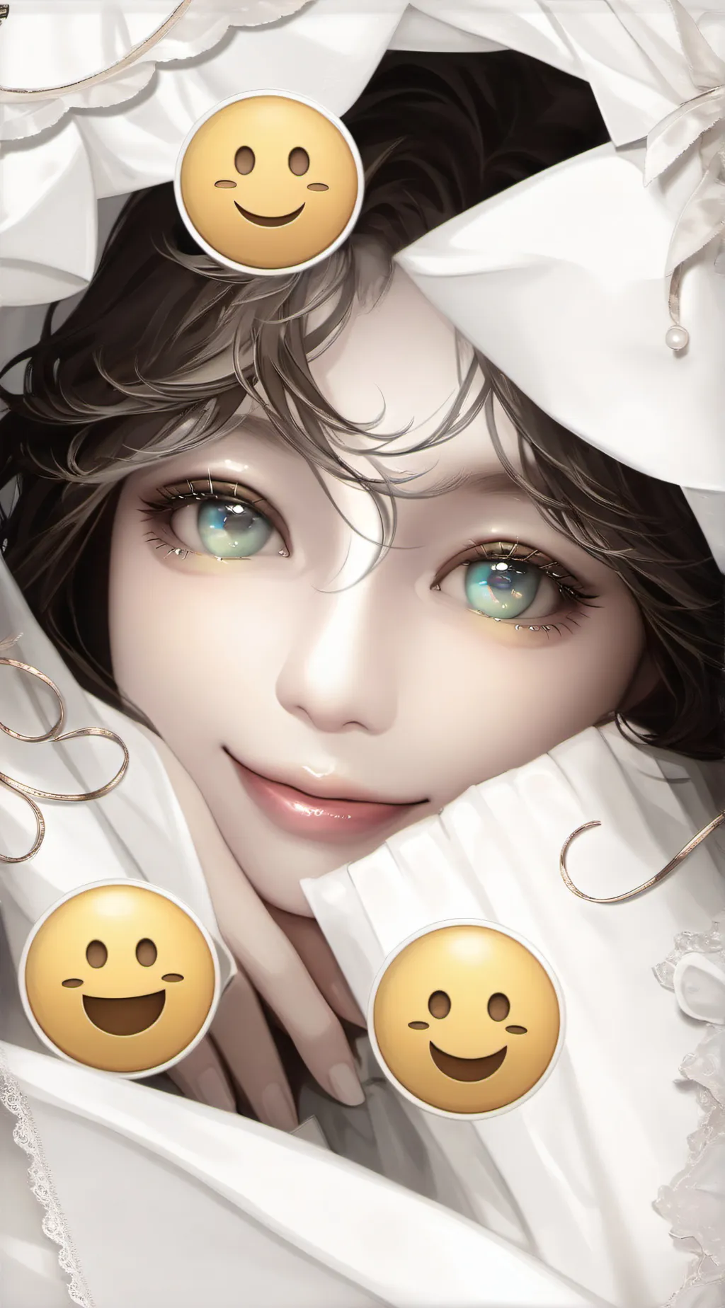 ai character: The black phone  background