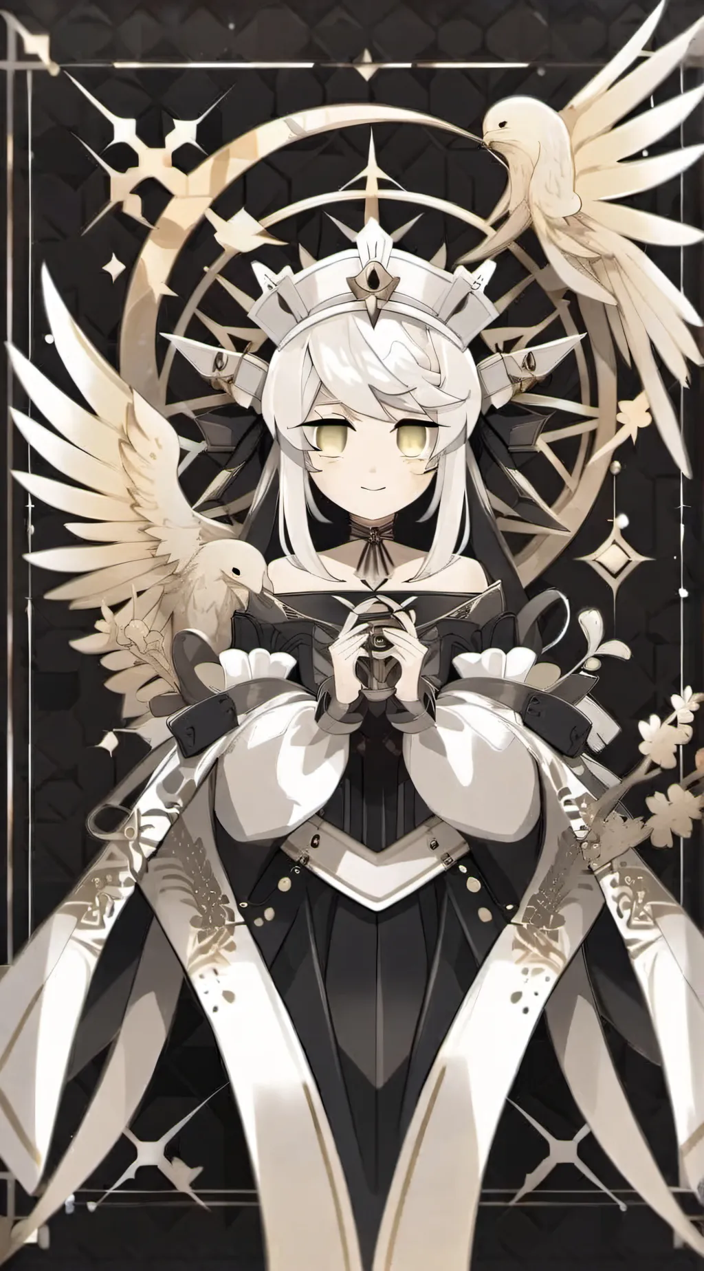 ai character: Cyn🍄💐 background