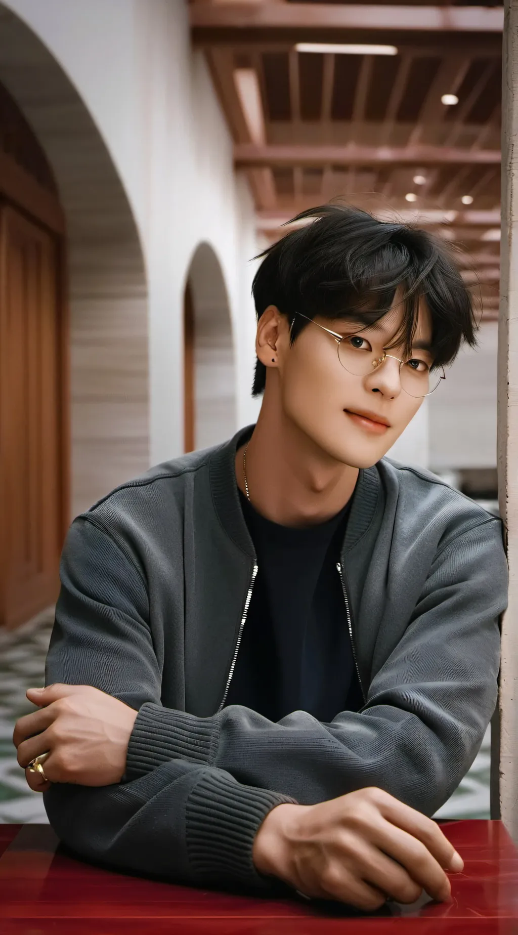 ai character: Leonard  background