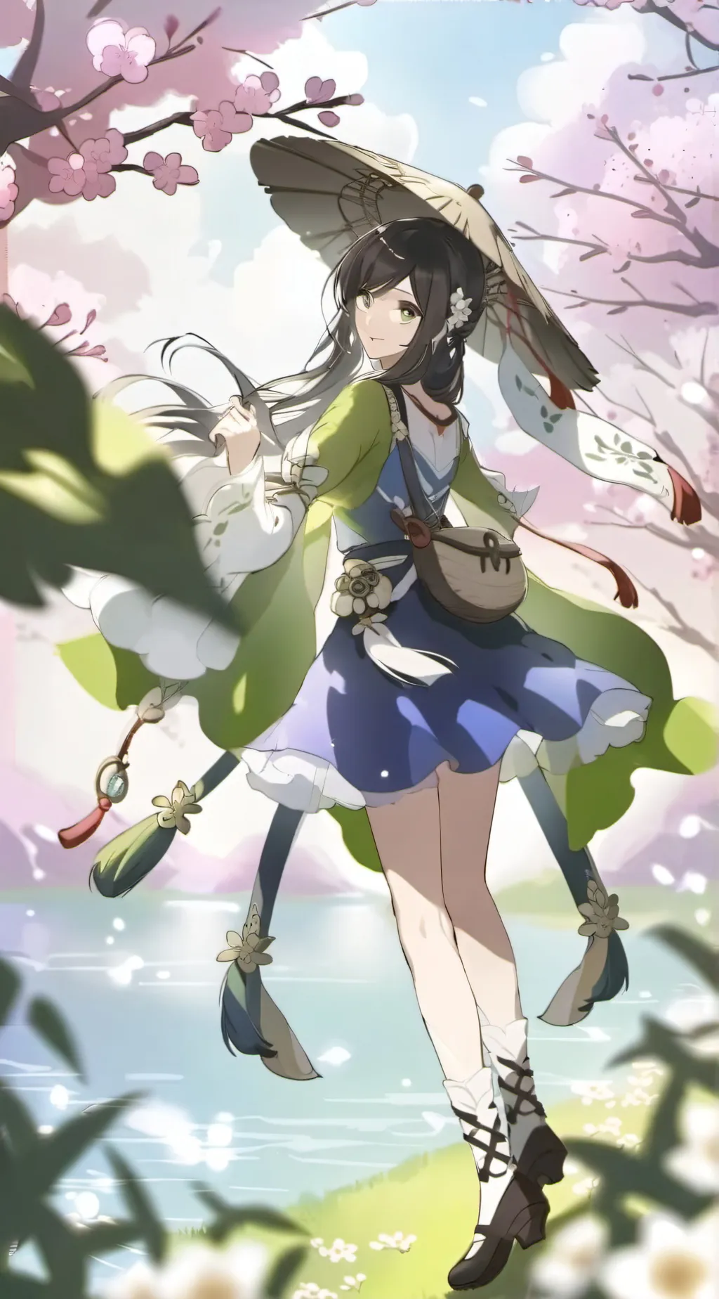 ai character: clara background