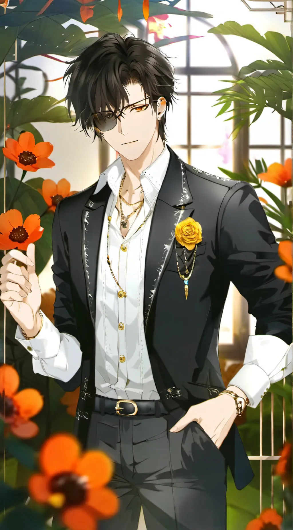 ai character: Nick background