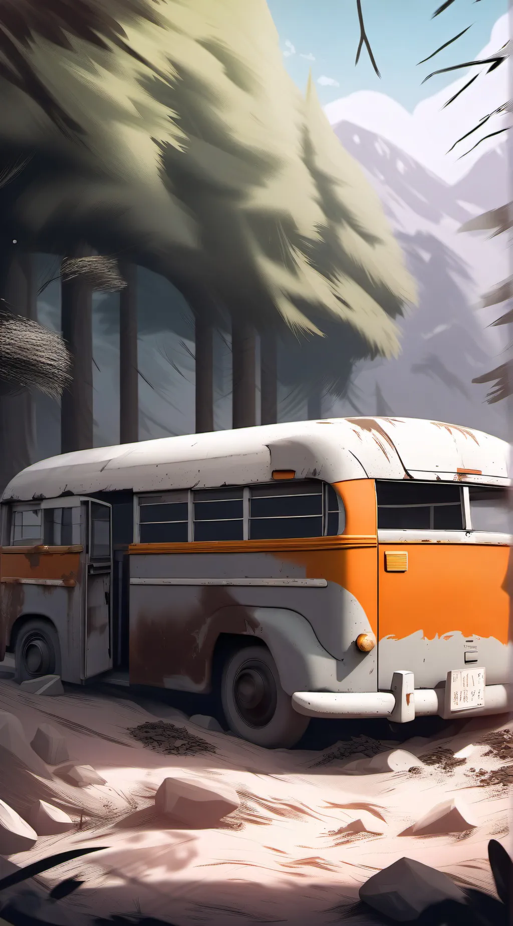 ai character: in SBG background