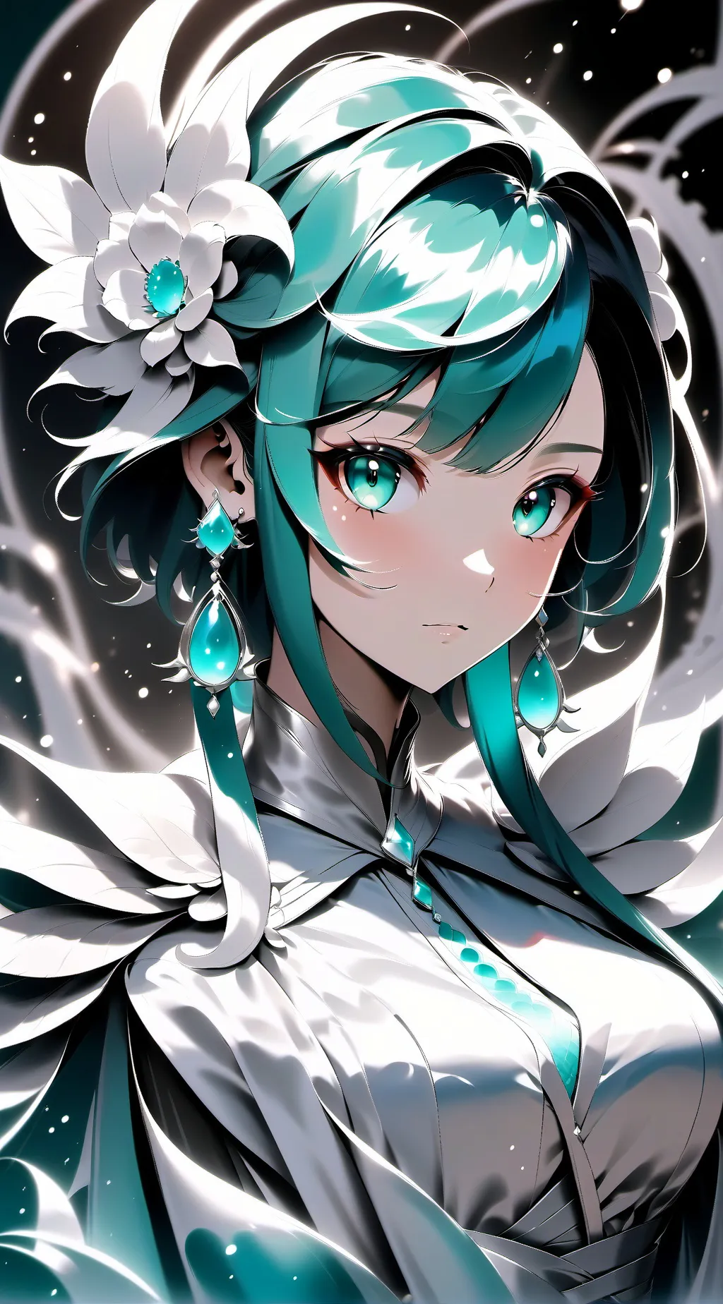 ai character: Audrey  background