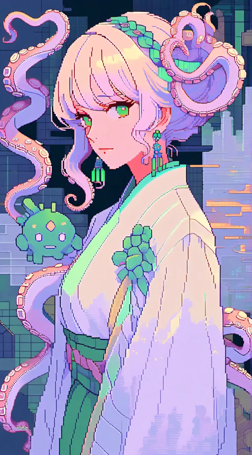 ai character: Belly 001 background