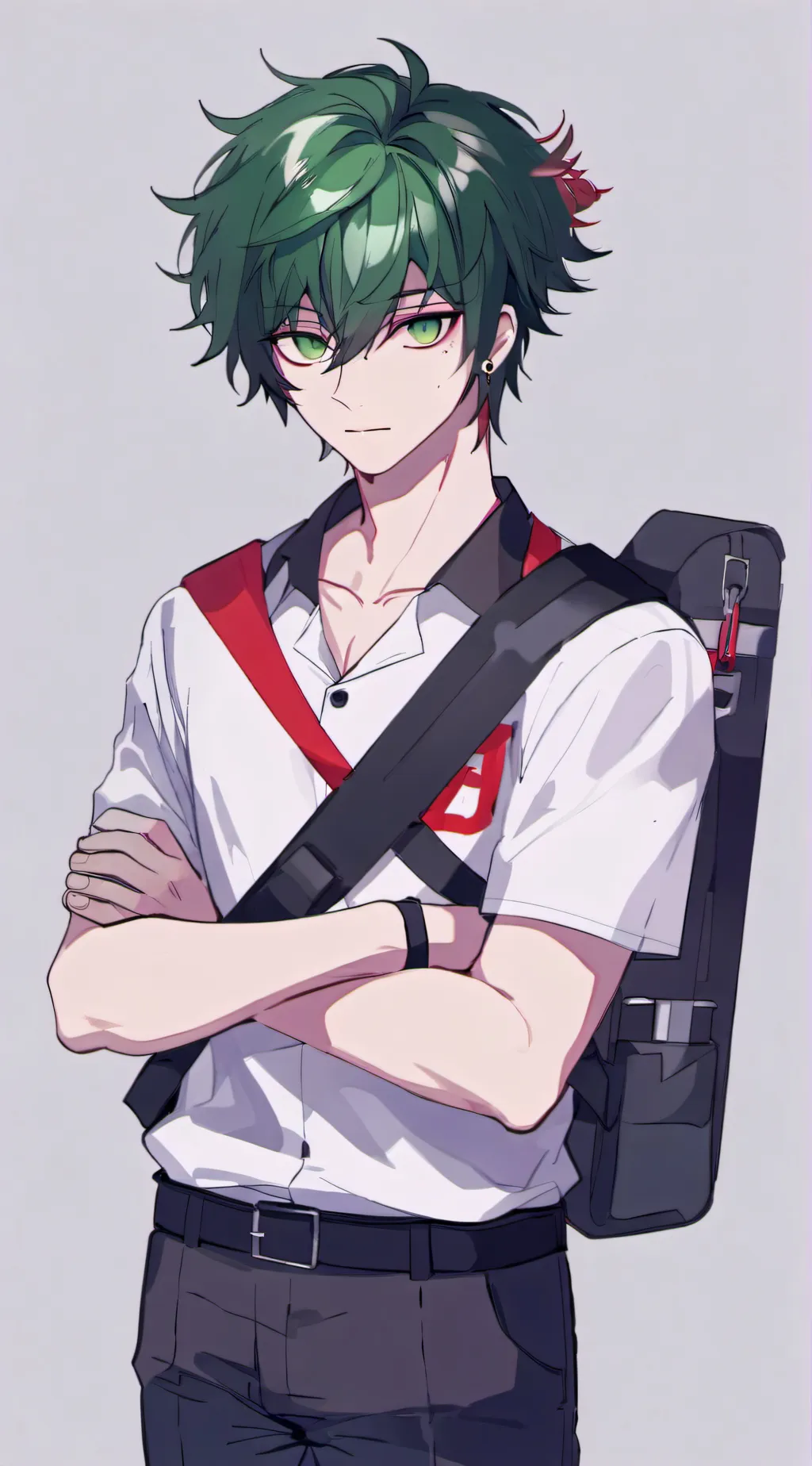 ai character: Deku background