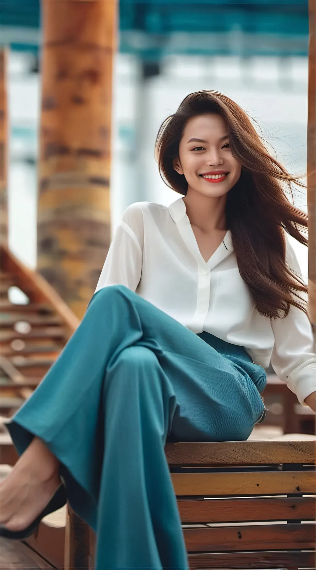 ai character: Jenelyn L.ara background