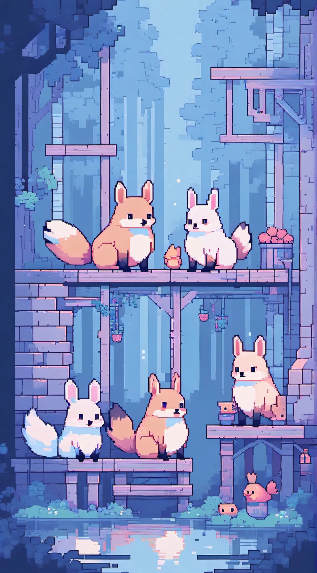 ai character: fnaf 2 background