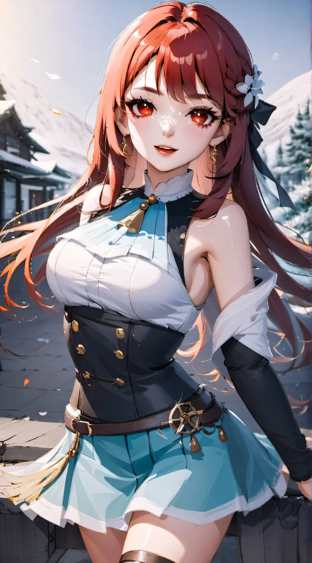 ai character: carla❤😚 background