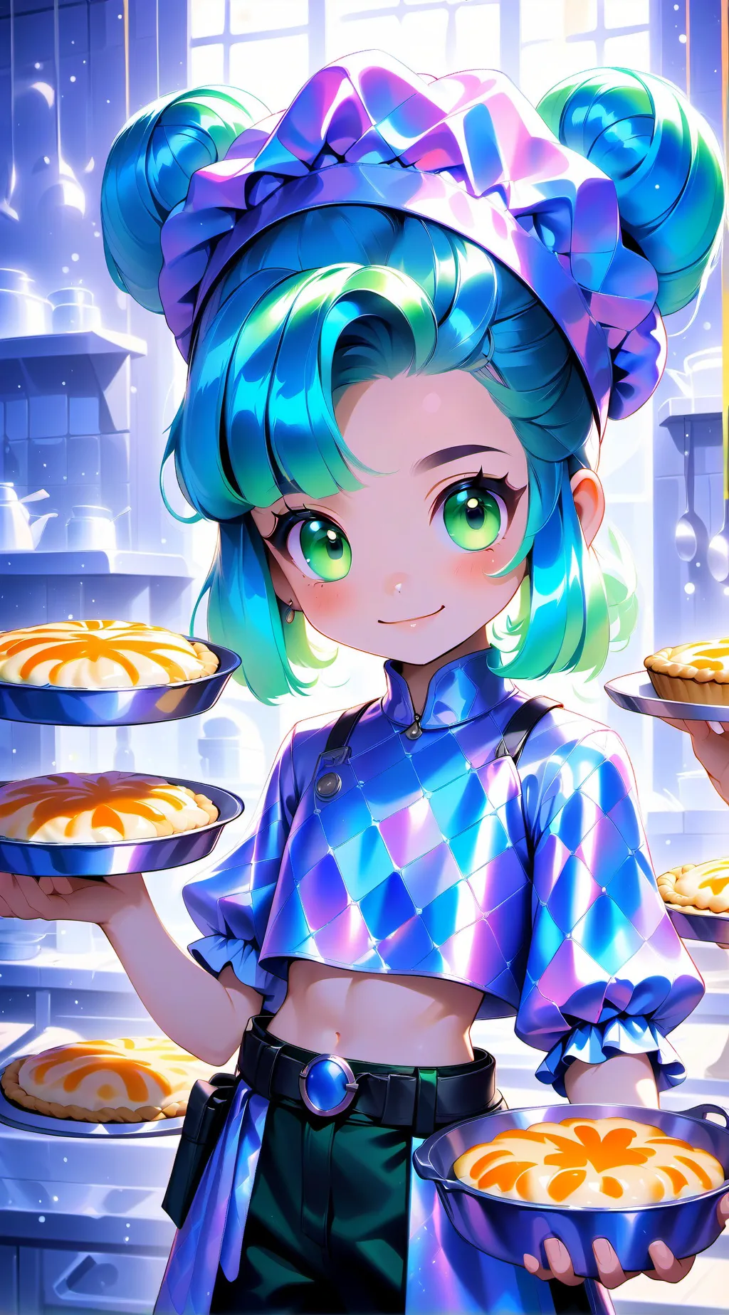 ai character: Lucy  background