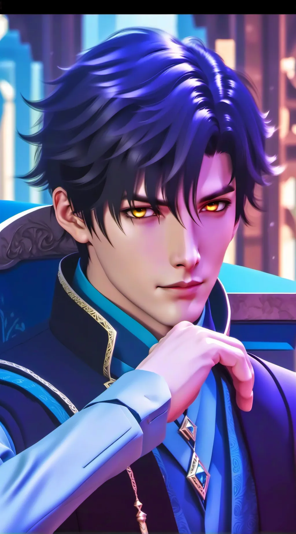 ai character: Daemon Night background