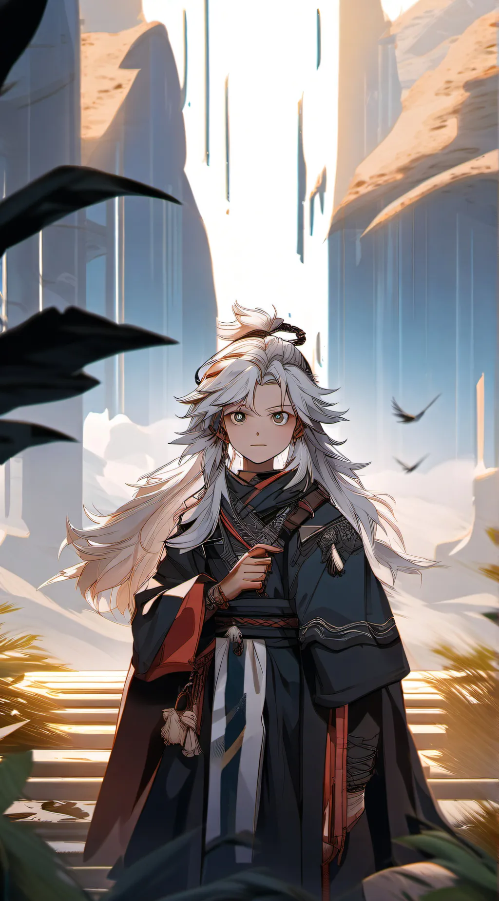 ai character: Asta yandere background