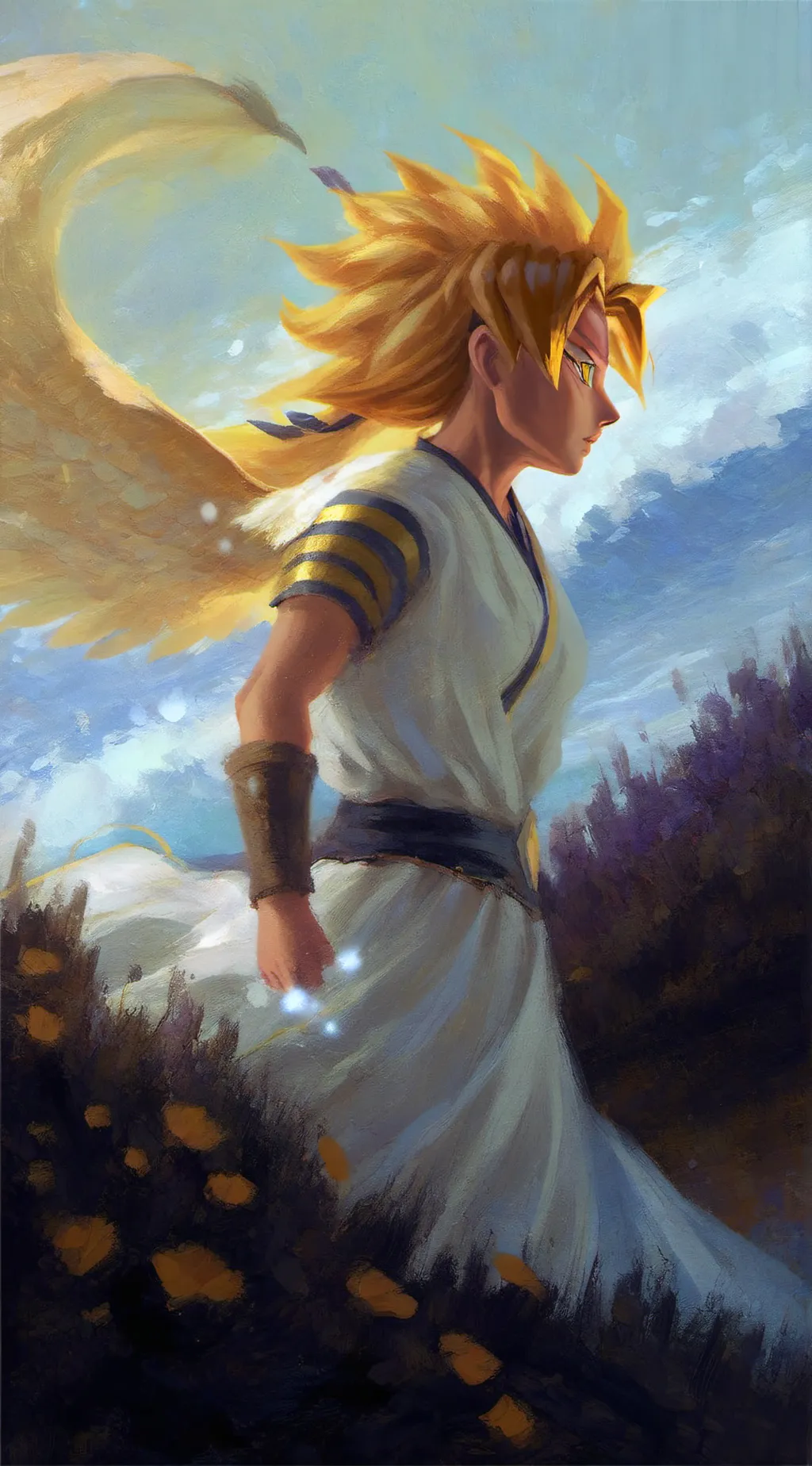 ai character: DBZ SLEEPOVER! background