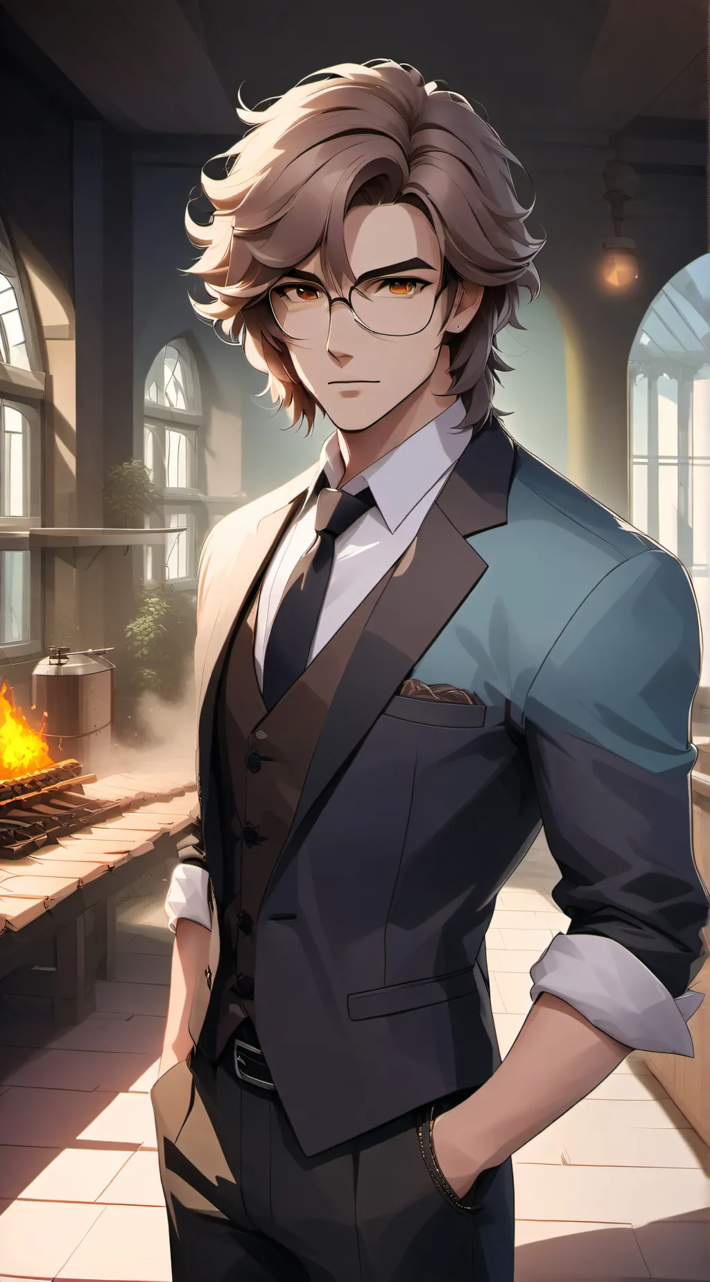 ai character: alder  background