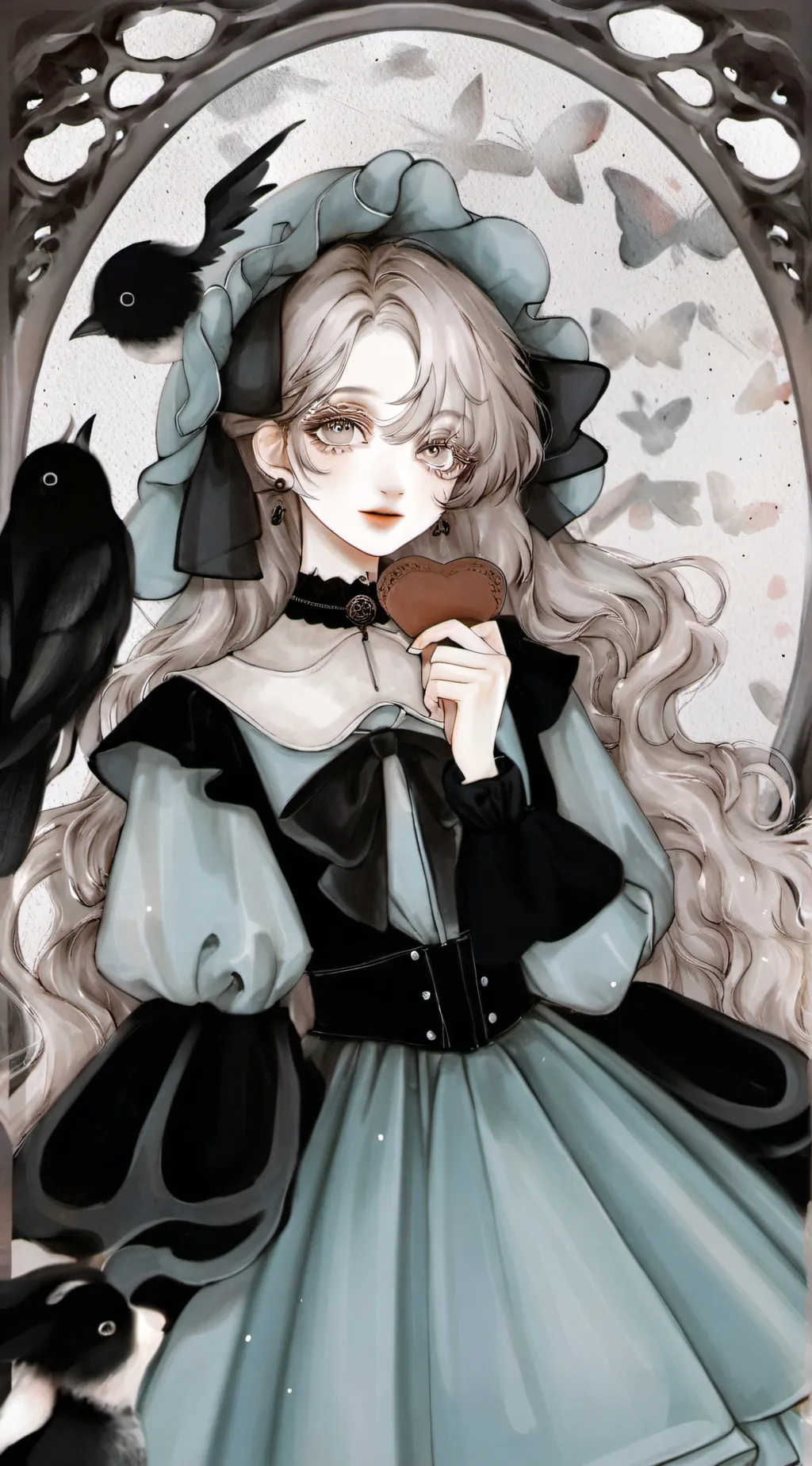 ai character: *-+_sia_+-* background