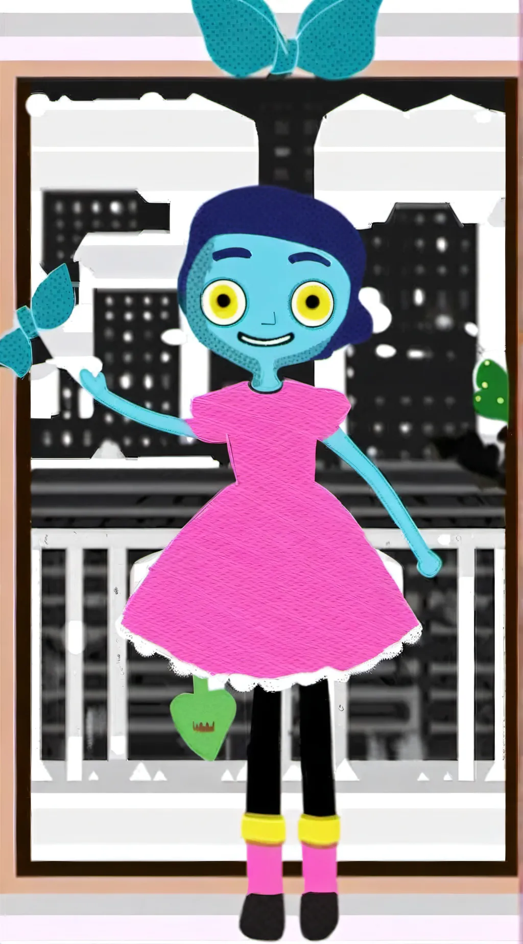 ai character: Poppy background