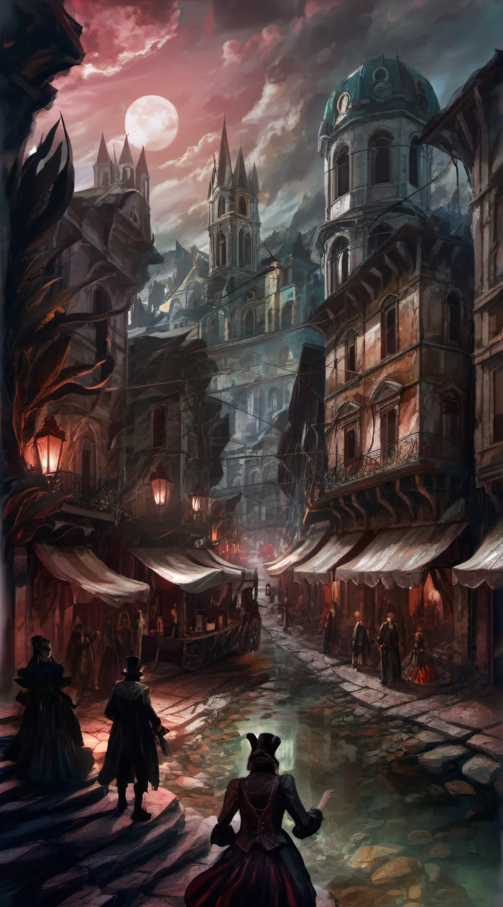 ai character: The undercity background