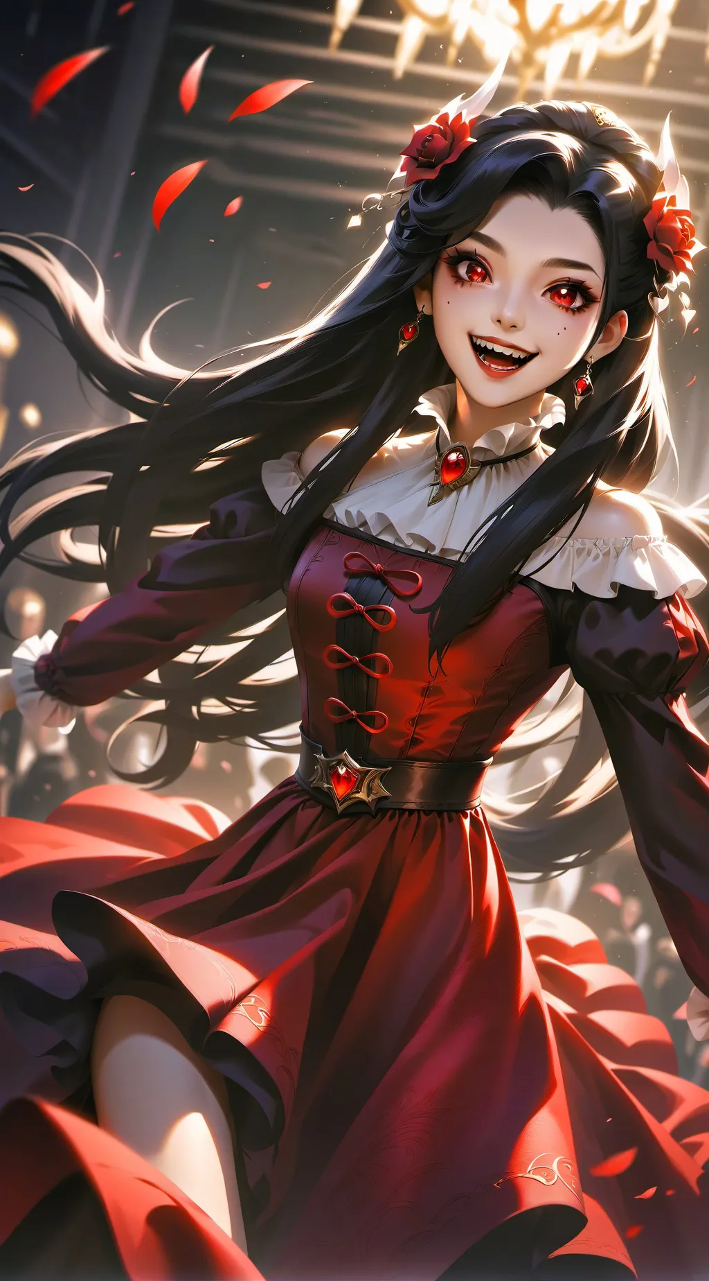 ai character: Vampirina background