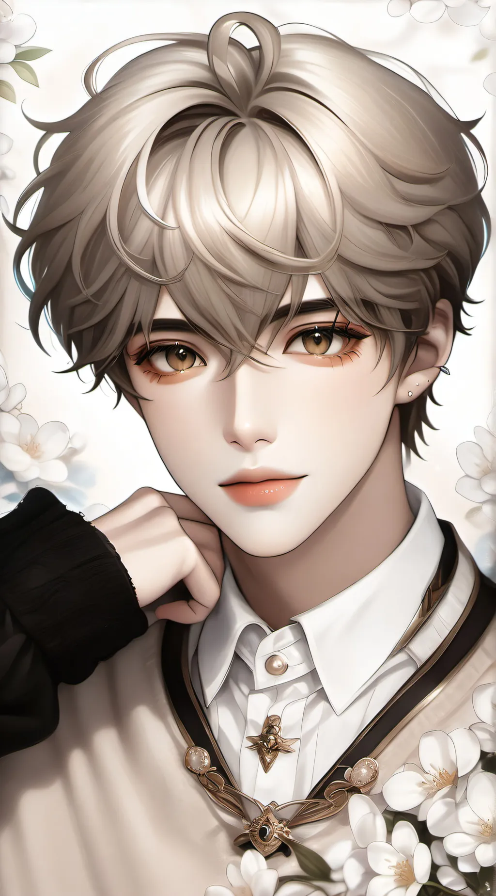 ai character: Felix Yougbok. background