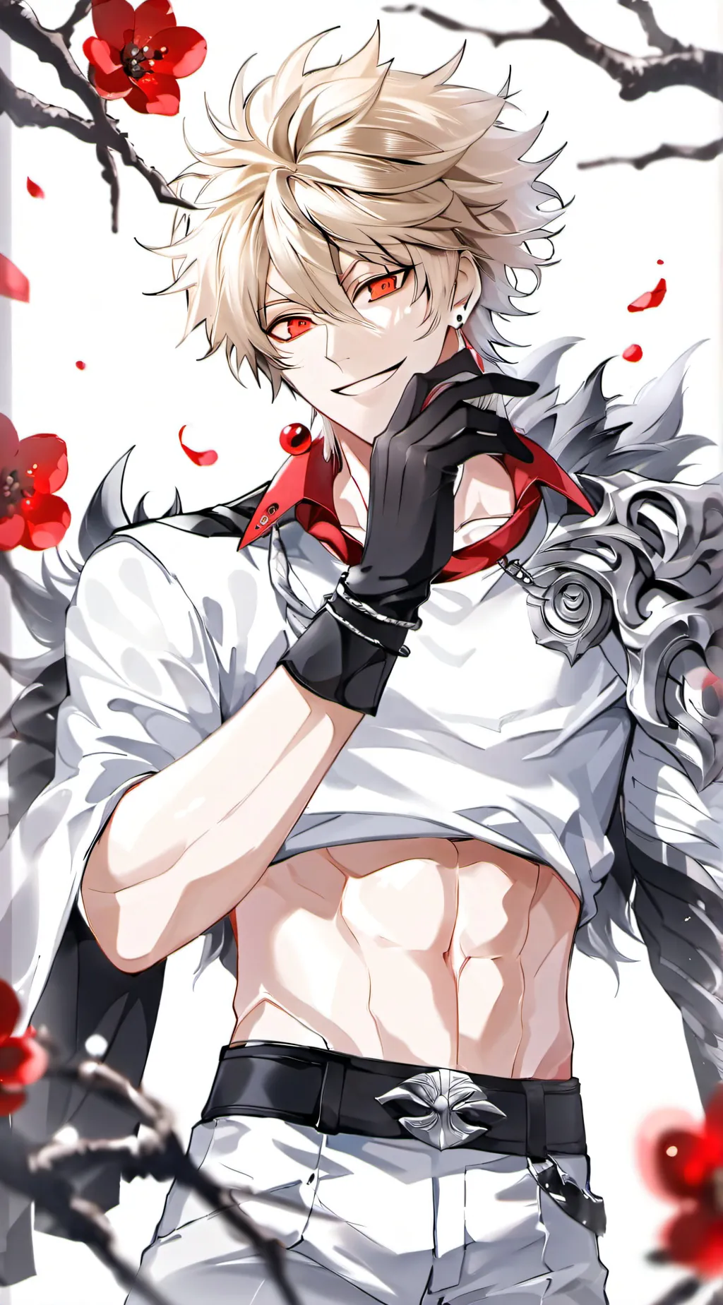 ai character: Bakugo  background