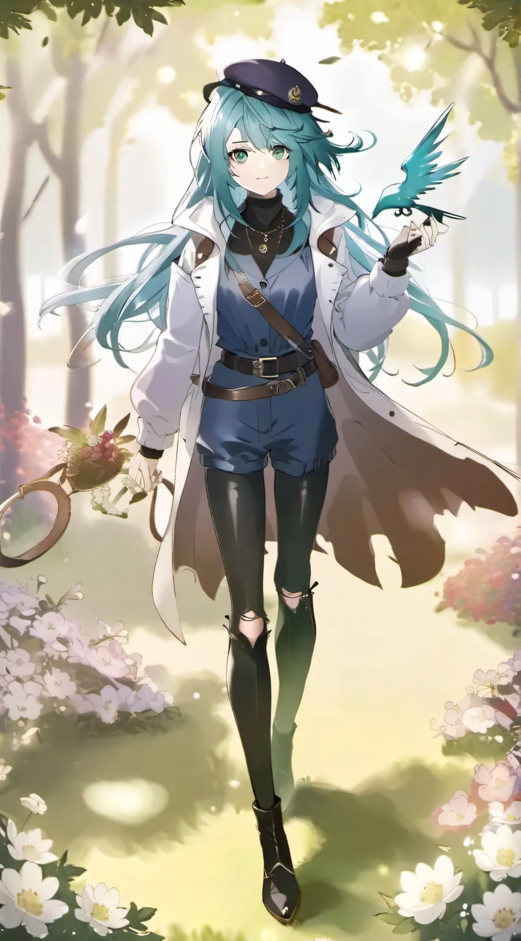 ai character: Desendants 7 background