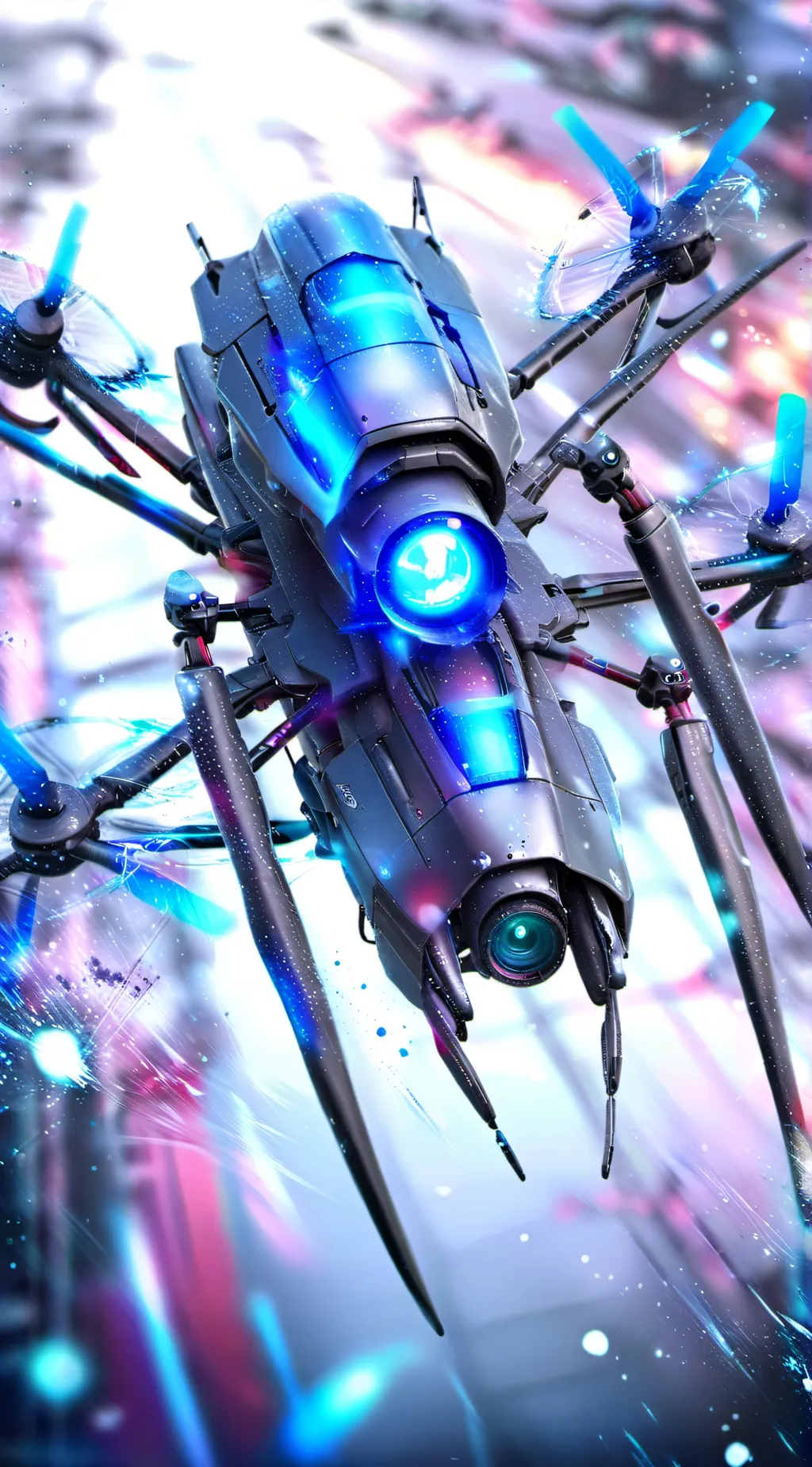 ai character: Murder Drones  background