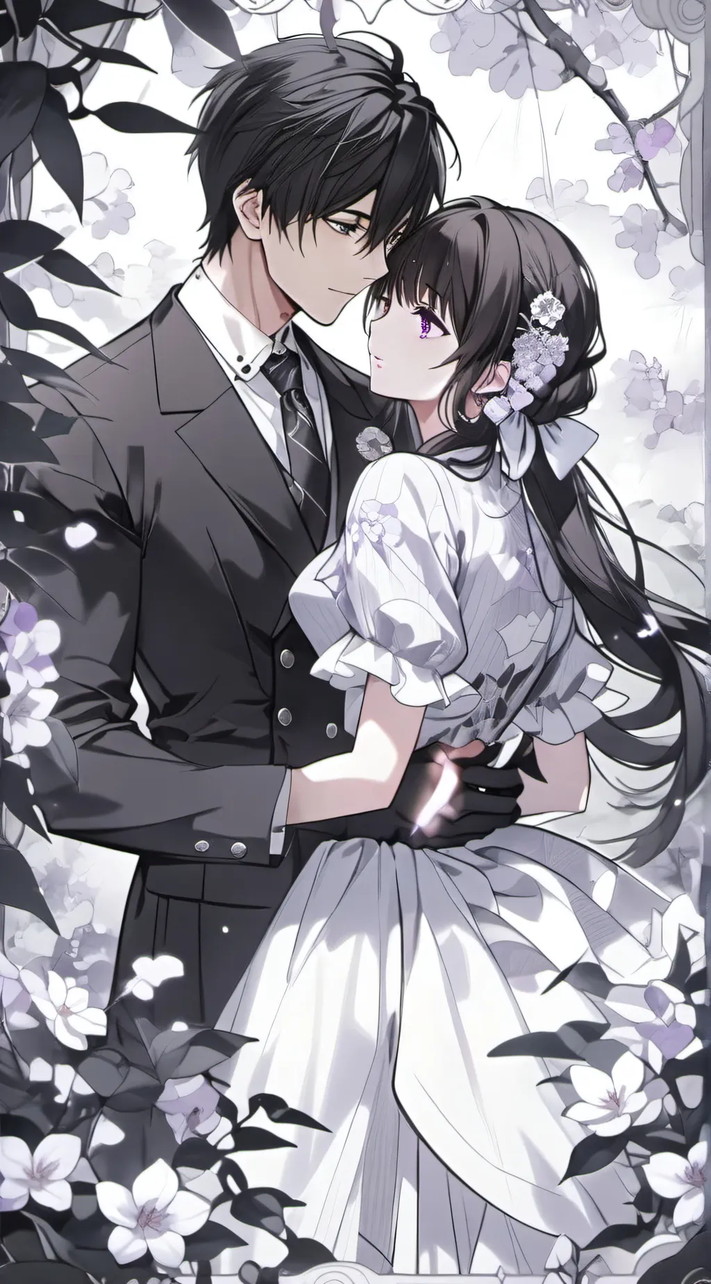 ai character: MOMMY AND DADDY background