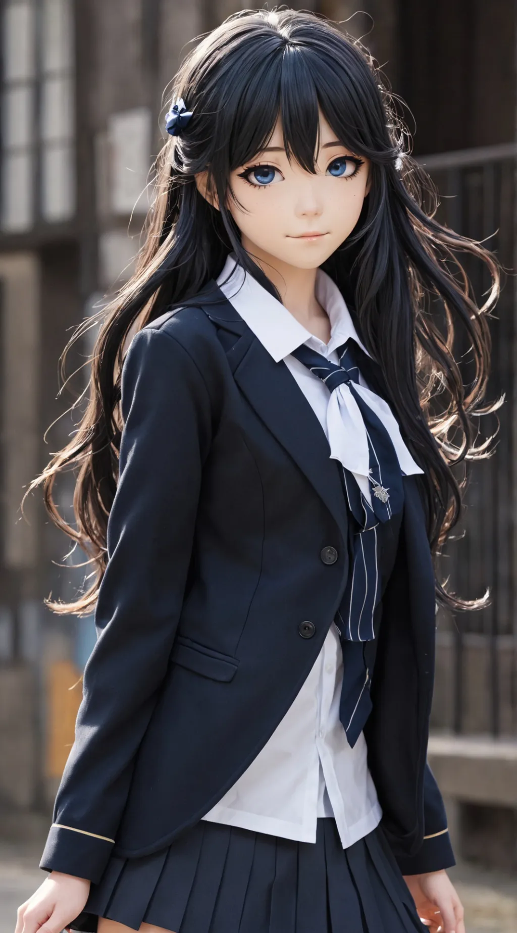 ai character: Ado Parody background