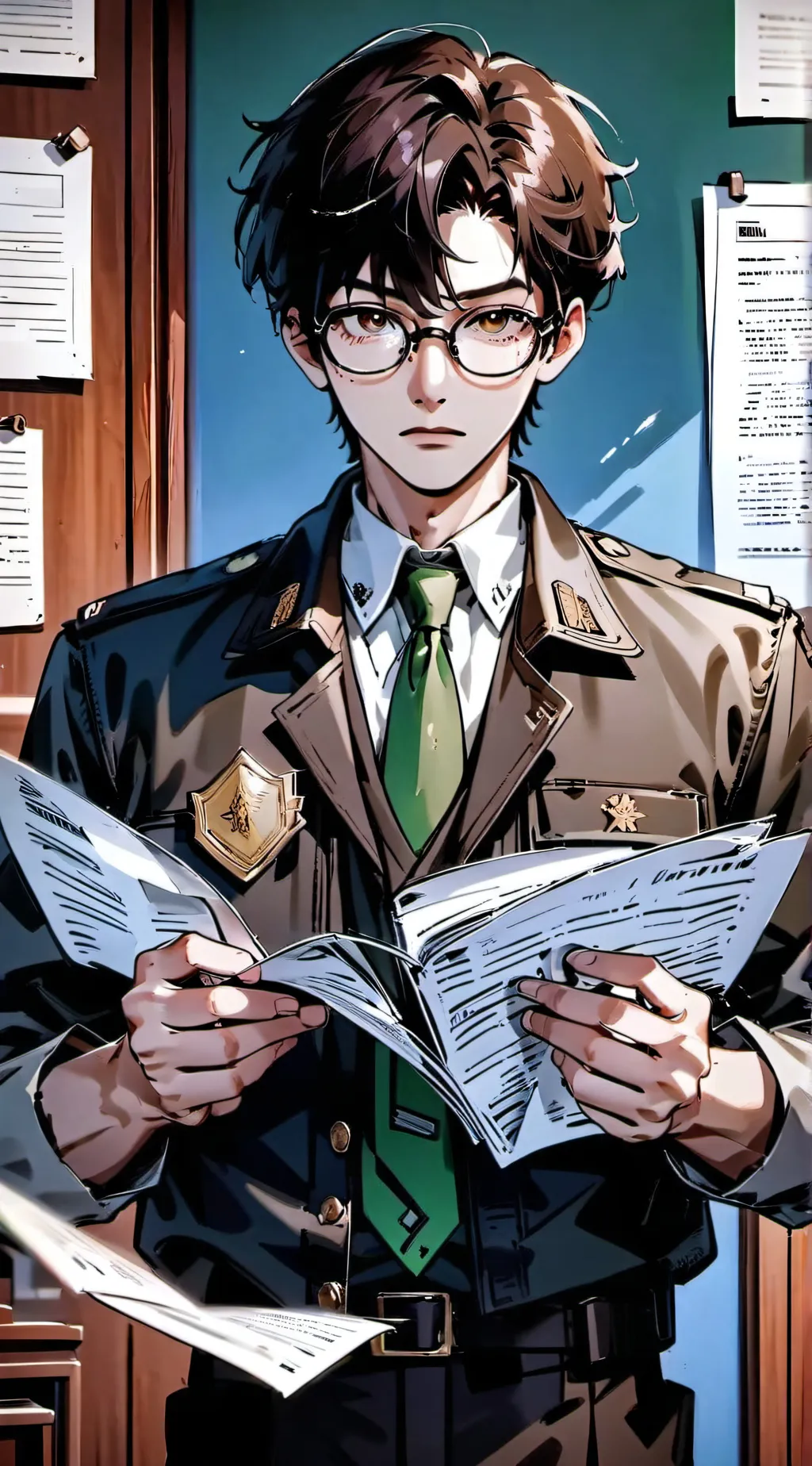 ai character: Lukas Jaman background