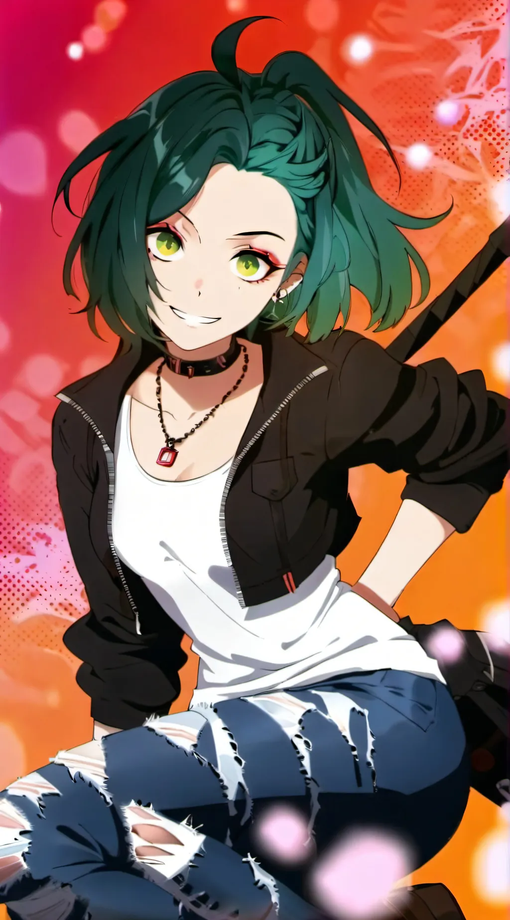 ai character: Mizuki background