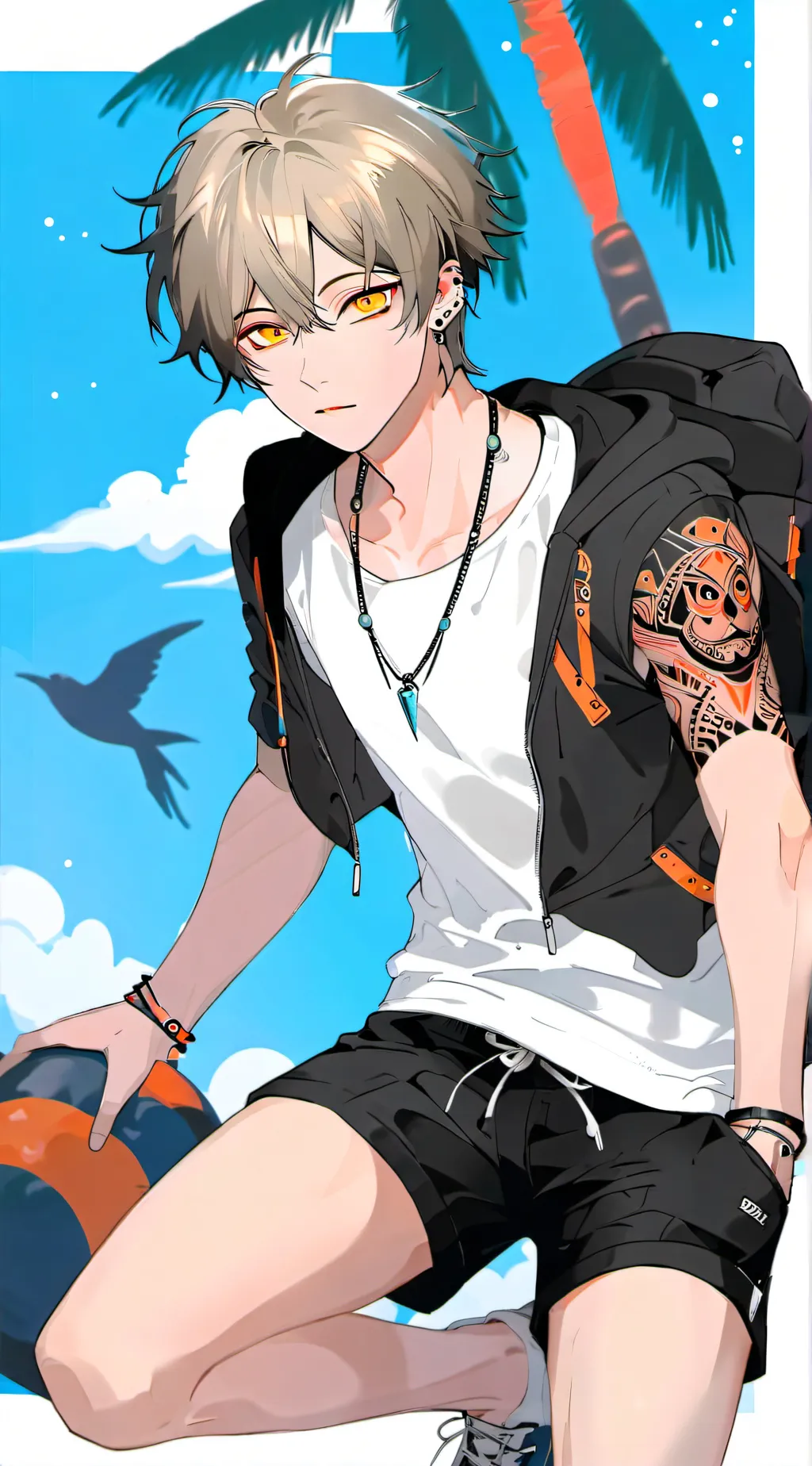 ai character: *‡★Enx★‡† background