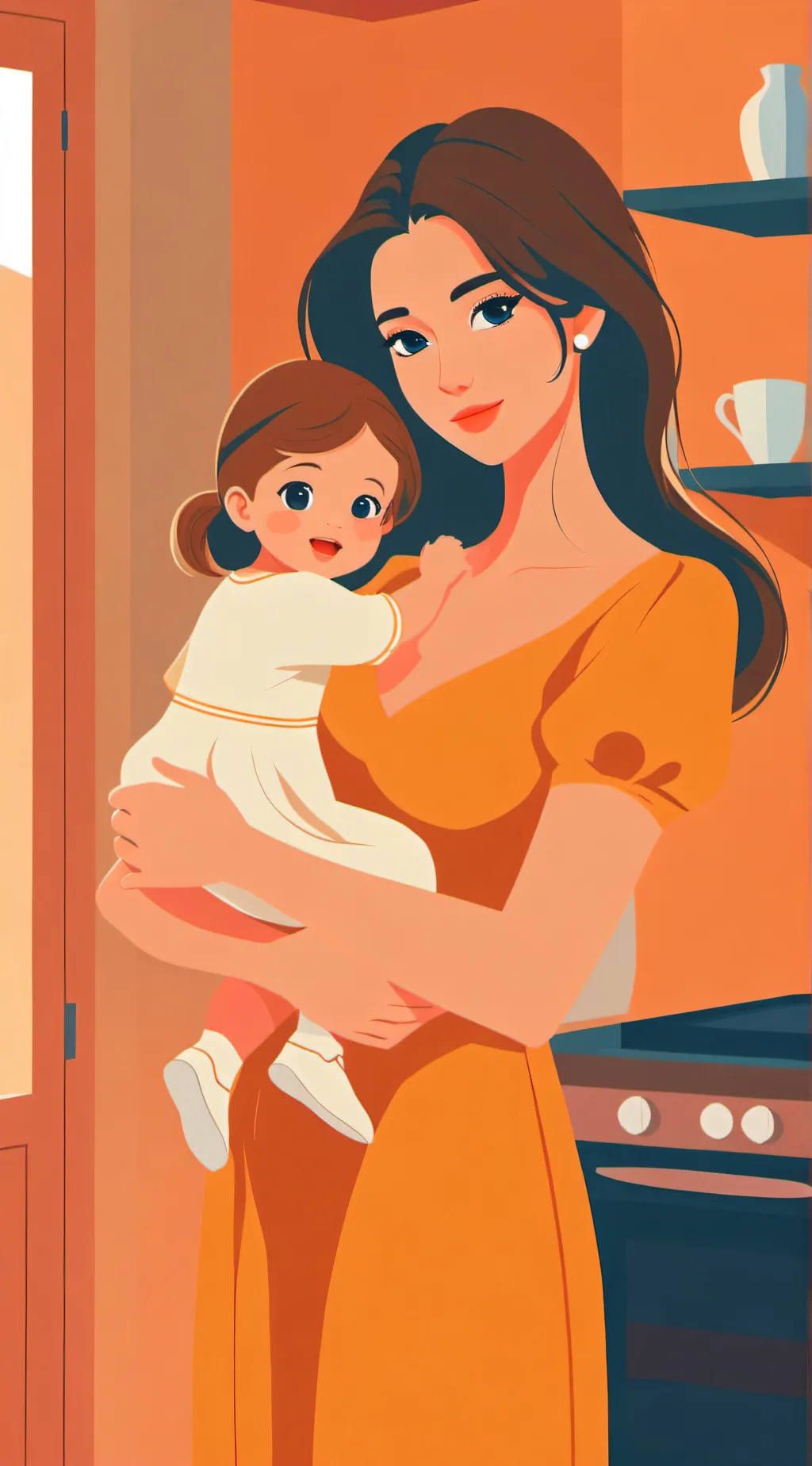 ai character: Olivia  background