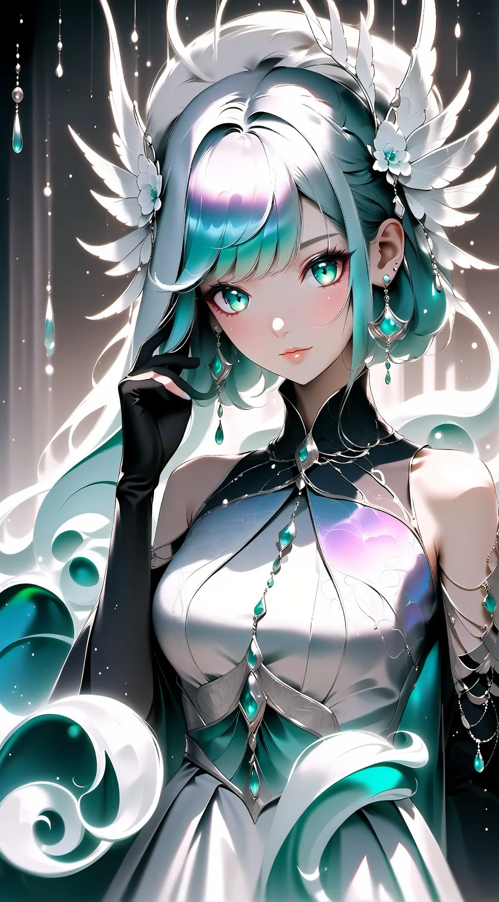 ai character: hh fallen angel background