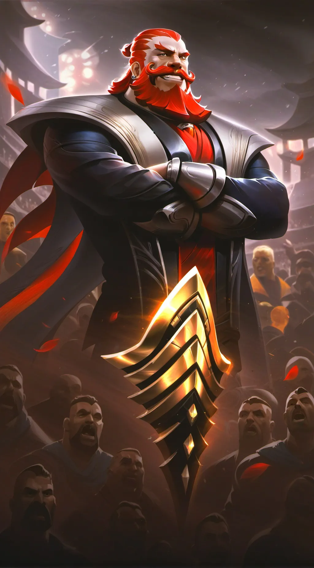 ai character: frek  background