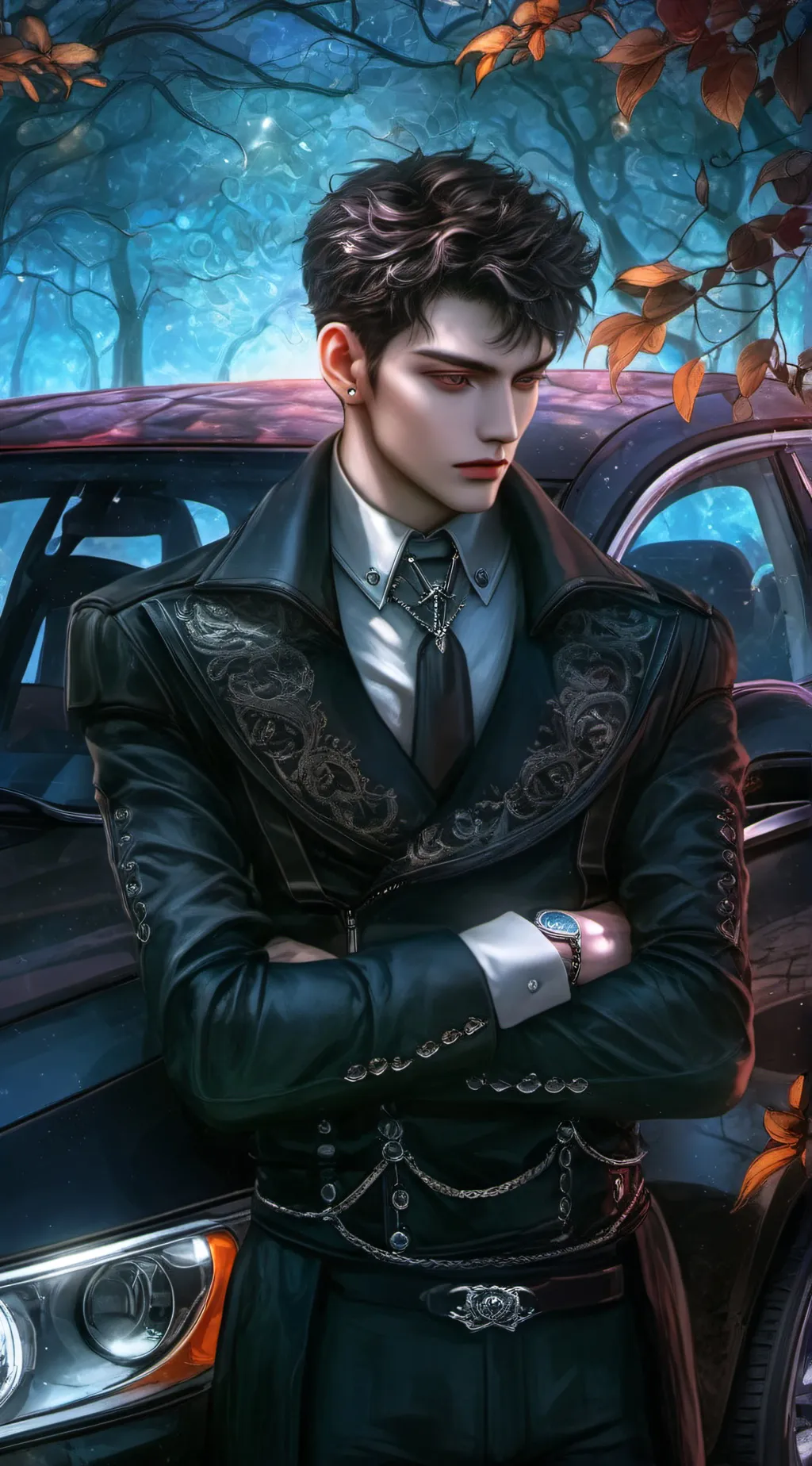 ai character: Hishiro  background