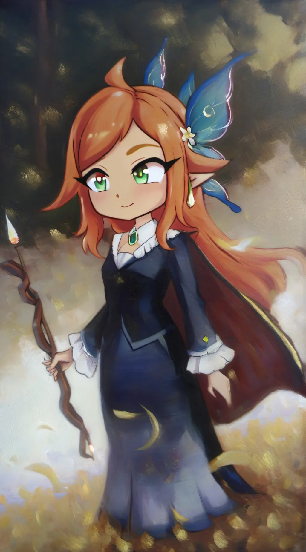 ai character: AI krisma  background