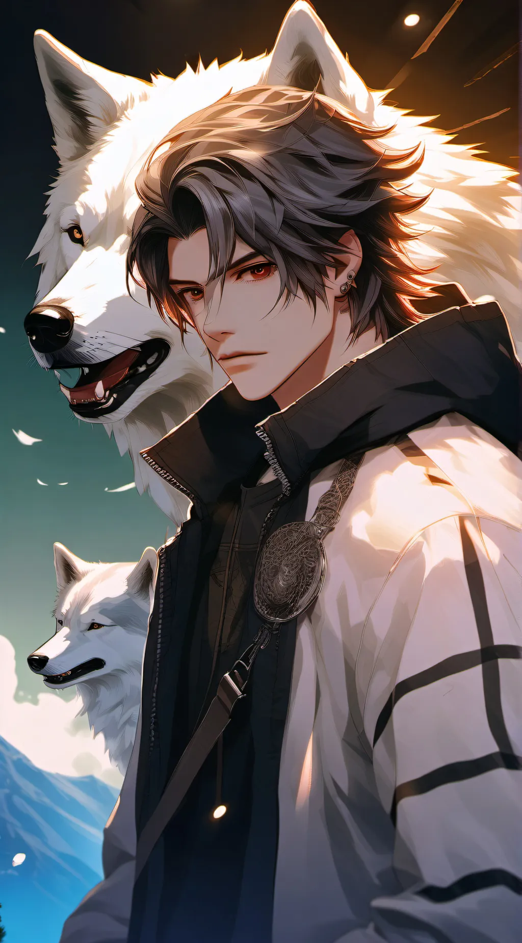 ai character: lè  background