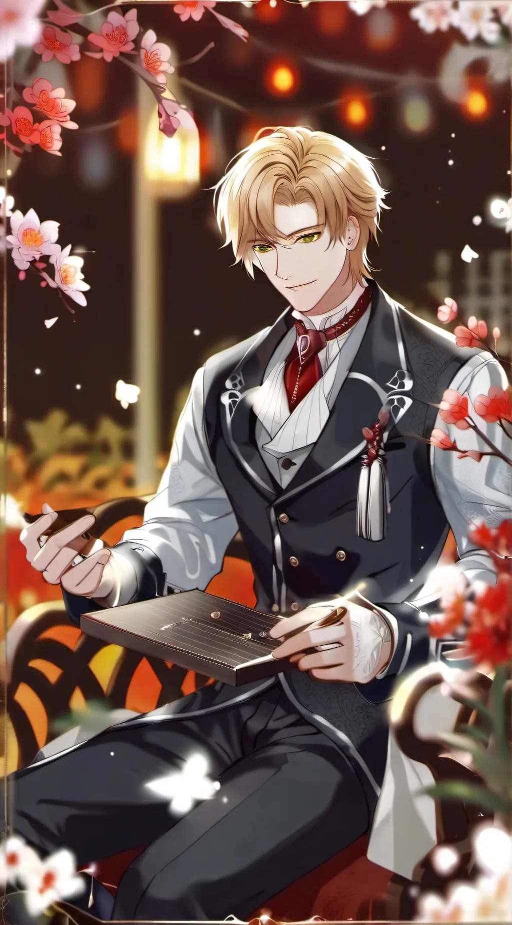 ai character: gray background