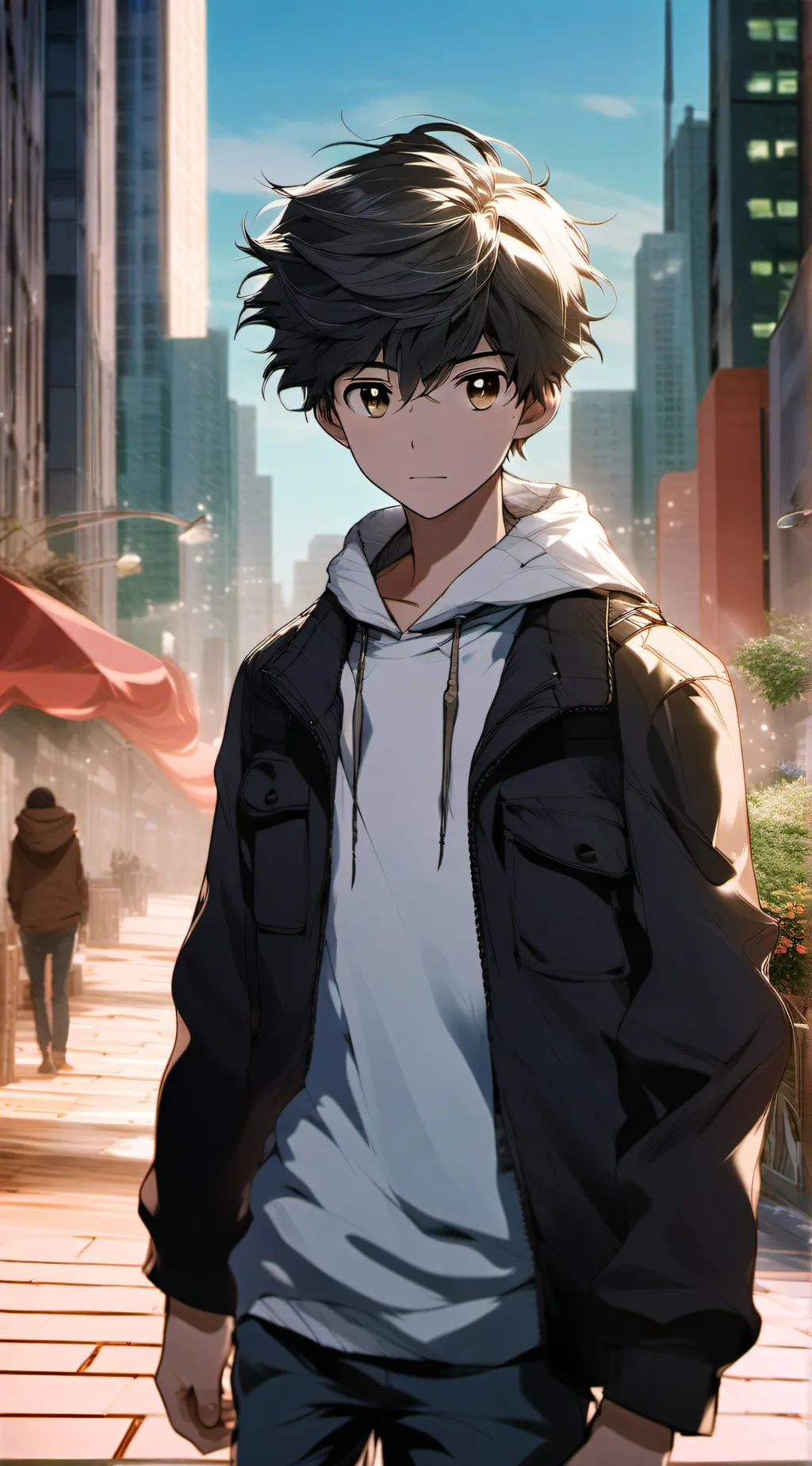 ai character: Alex  background