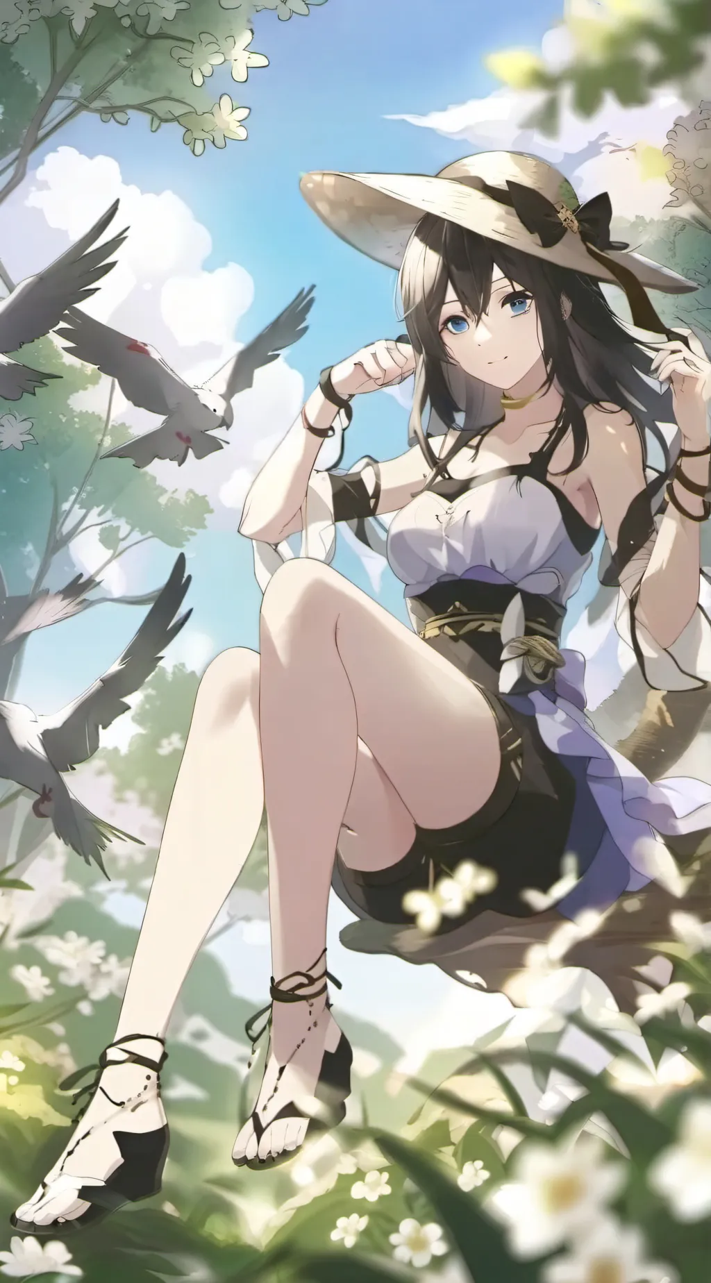 ai character: Vanessa  background